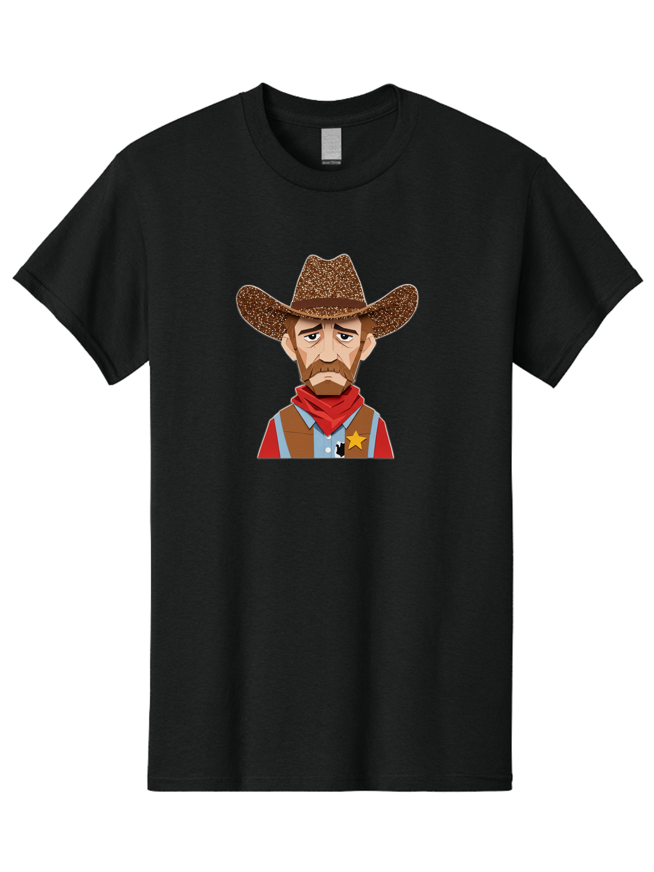 Cowboy-Character Men'S Graphic Tee, 100% Cotton, Comfortable Casual Summer Wear, Machine Washable, Vintage Camera, Old Camera, Antique Camera, Black Camera, Classic Photography, Photography Equipment, Nostalgic Device, Film Camera, Camera Art Bao274
