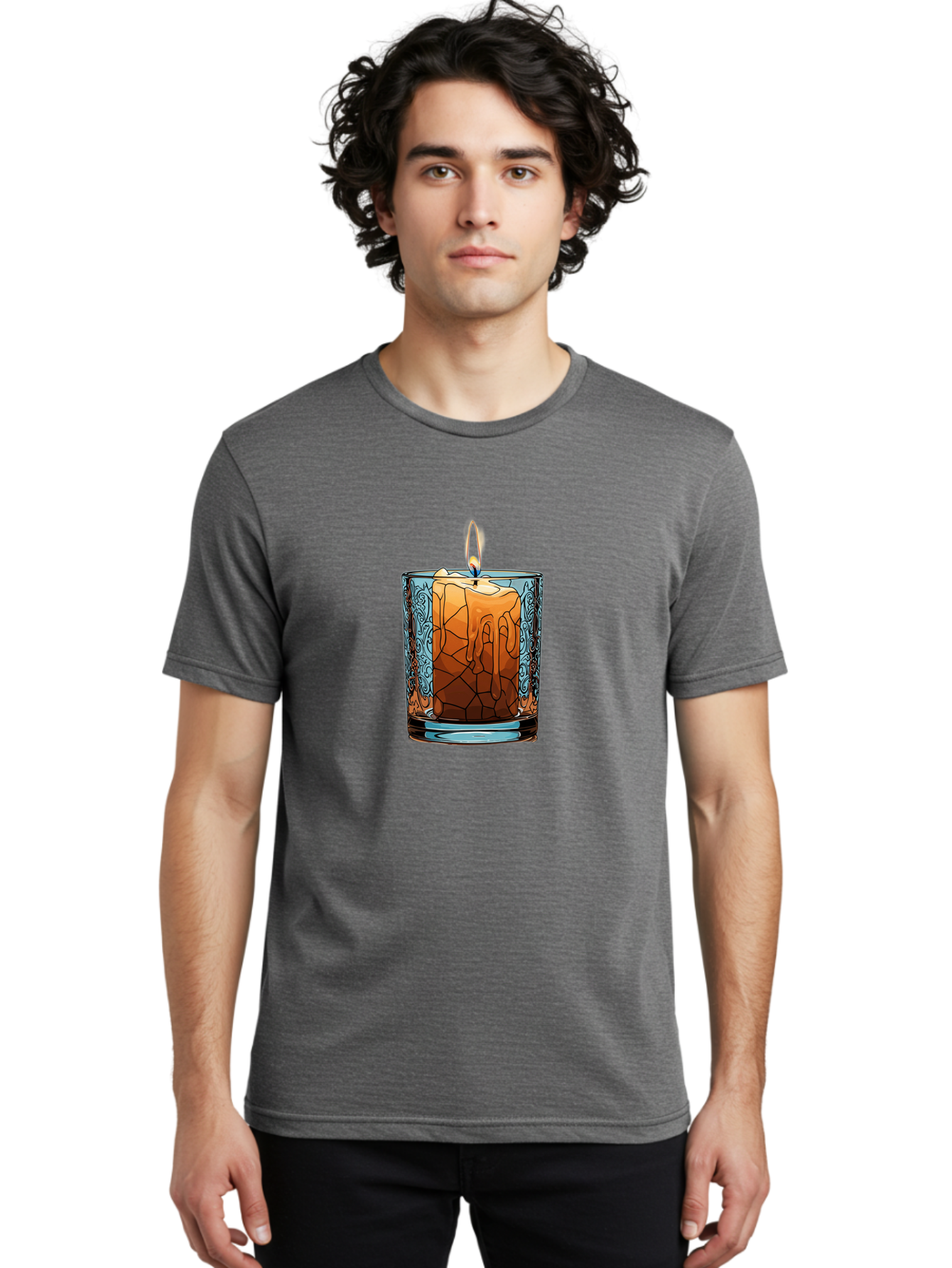 Cracked-Candle Men'S Graphic Tee, 100% Cotton, Comfortable Casual Summer Wear, Machine Washable, Vintage Camera, Old Camera, Antique Camera, Black Camera, Classic Photography, Photography Equipment, Nostalgic Device, Film Camera, Camera Art Bao279