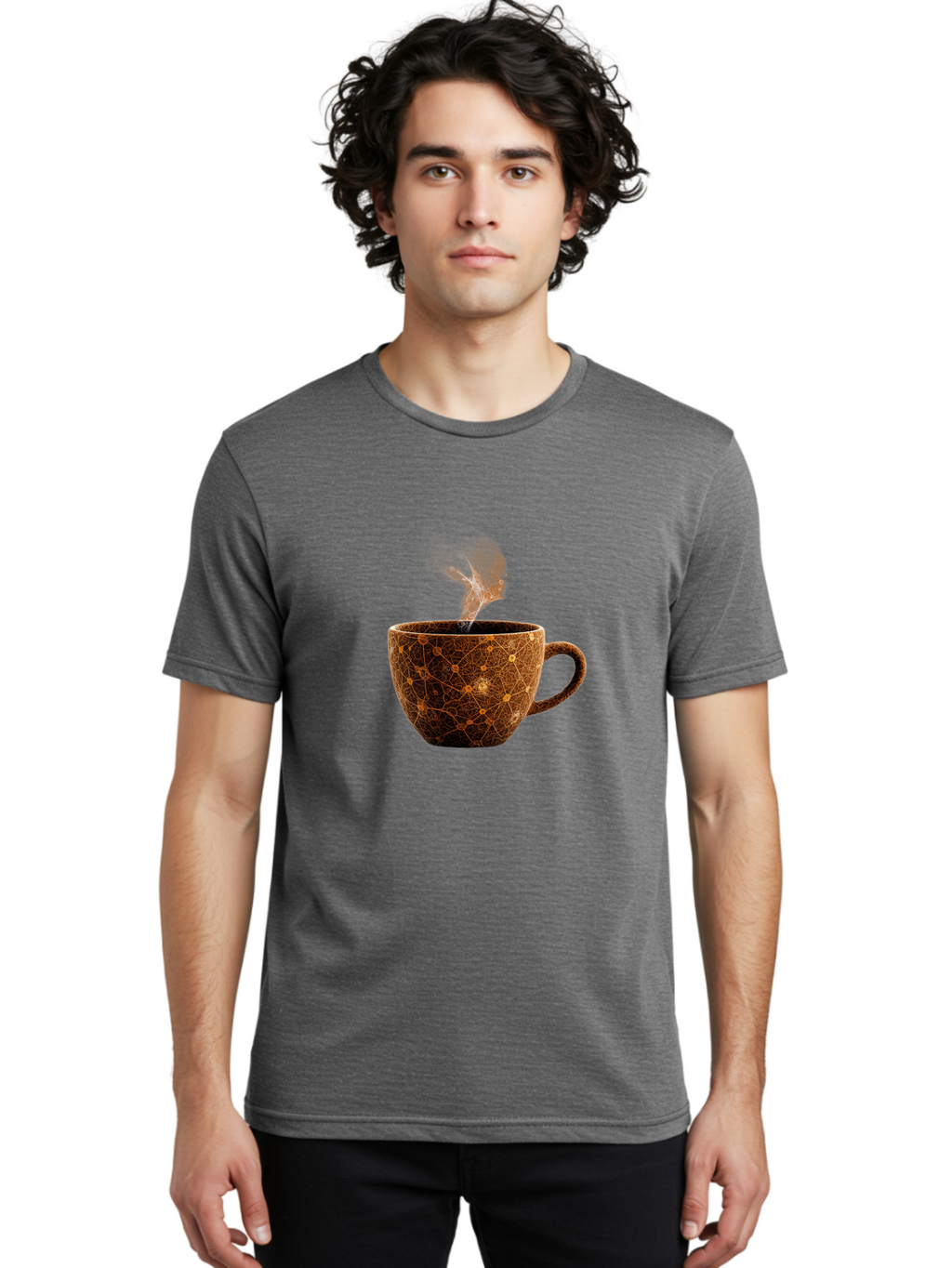 Cracked-Coffee-Mug Men'S Graphic Tee, 100% Cotton, Comfortable Casual Summer Wear, Machine Washable, Vintage Camera, Old Camera, Antique Camera, Black Camera, Classic Photography, Photography Equipment, Nostalgic Device, Film Camera, Bao280