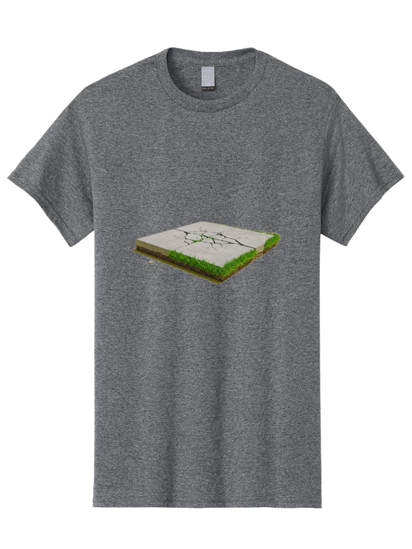 Cracked-Concrete-Slab-1 Men'S Graphic Tee, 100% Cotton, Comfortable Casual Summer Wear, Machine Washable, Vintage Camera, Old Camera, Antique Camera, Black Camera, Classic Photography, Photography Equipment, Nostalgic Device, Film Camera, Bao281