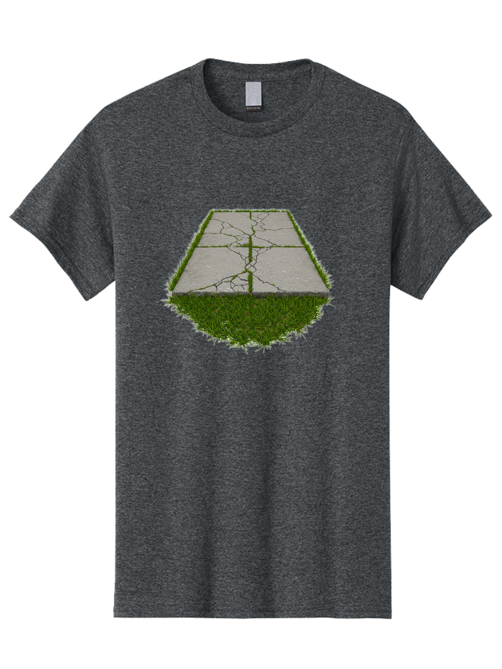 Cracked-Concrete-Slab Men'S Graphic Tee, 100% Cotton, Comfortable Casual Summer Wear, Machine Washable, Vintage Camera, Old Camera, Antique Camera, Black Camera, Classic Photography, Photography Equipment, Nostalgic Device, Film Camera, Bao282