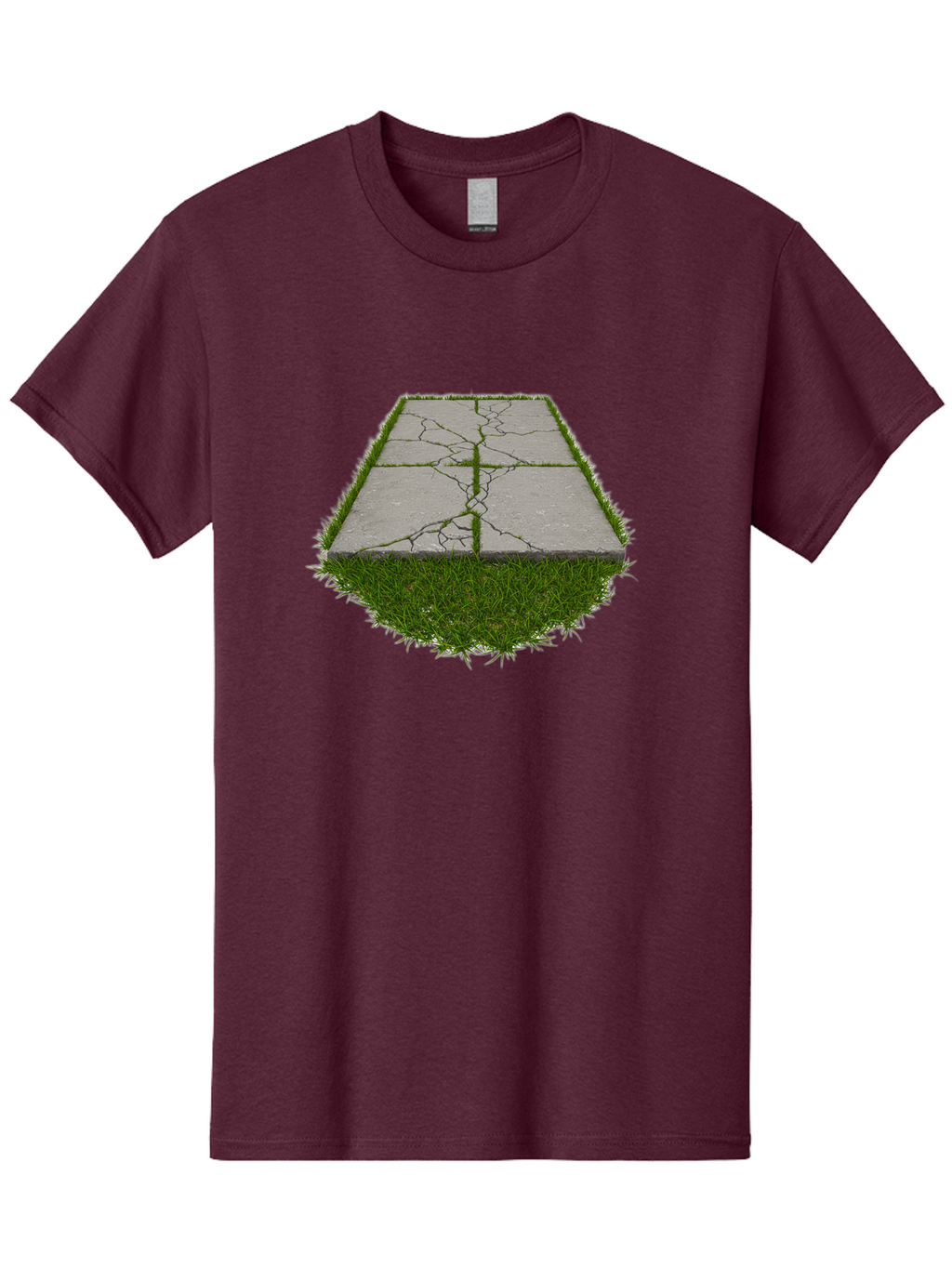 Cracked-Concrete-Slab Men'S Graphic Tee, 100% Cotton, Comfortable Casual Summer Wear, Machine Washable, Vintage Camera, Old Camera, Antique Camera, Black Camera, Classic Photography, Photography Equipment, Nostalgic Device, Film Camera, Bao282