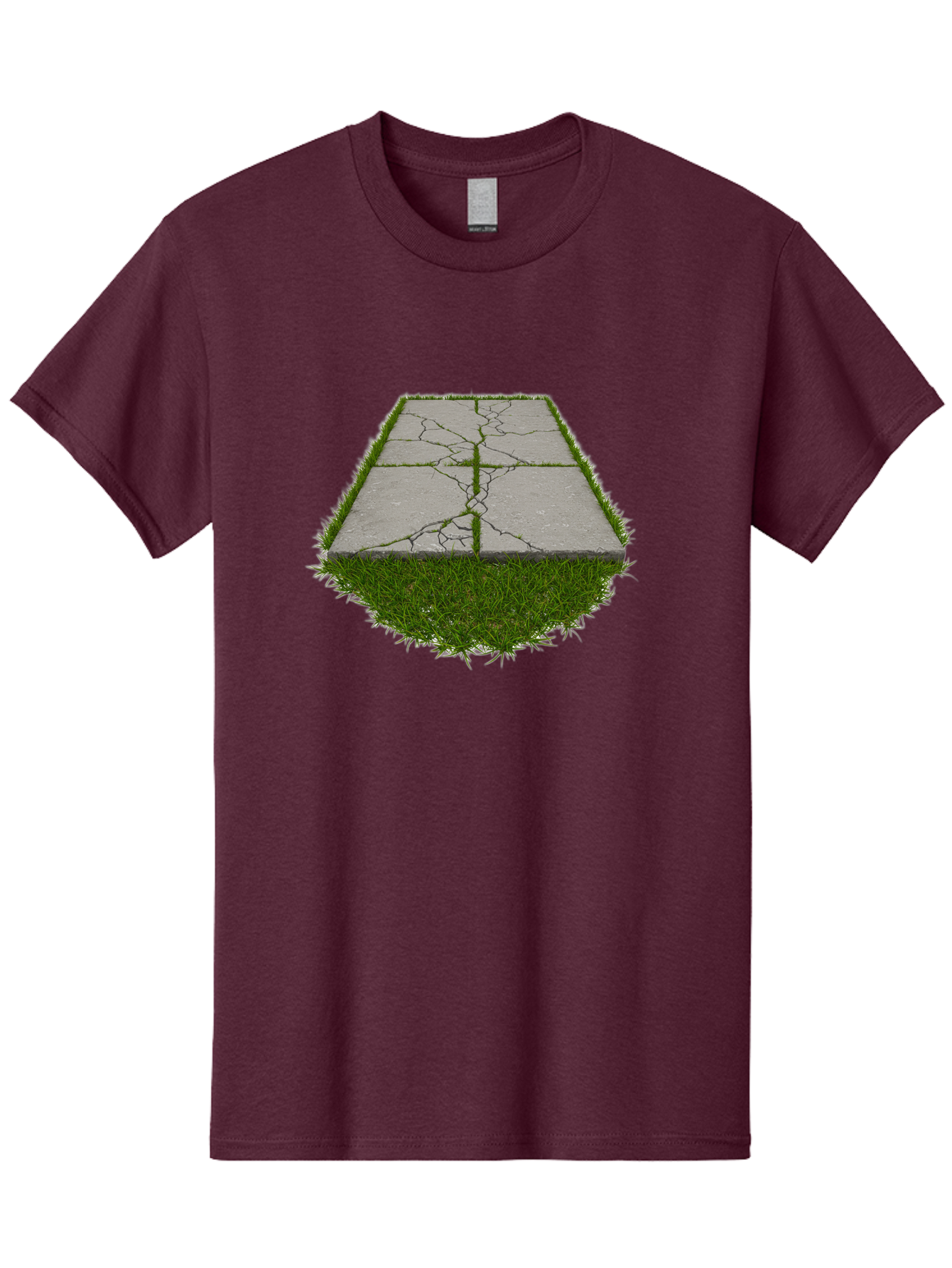 Cracked-Concrete-Slab Men'S Graphic Tee, 100% Cotton, Comfortable Casual Summer Wear, Machine Washable, Vintage Camera, Old Camera, Antique Camera, Black Camera, Classic Photography, Photography Equipment, Nostalgic Device, Film Camera, Bao282