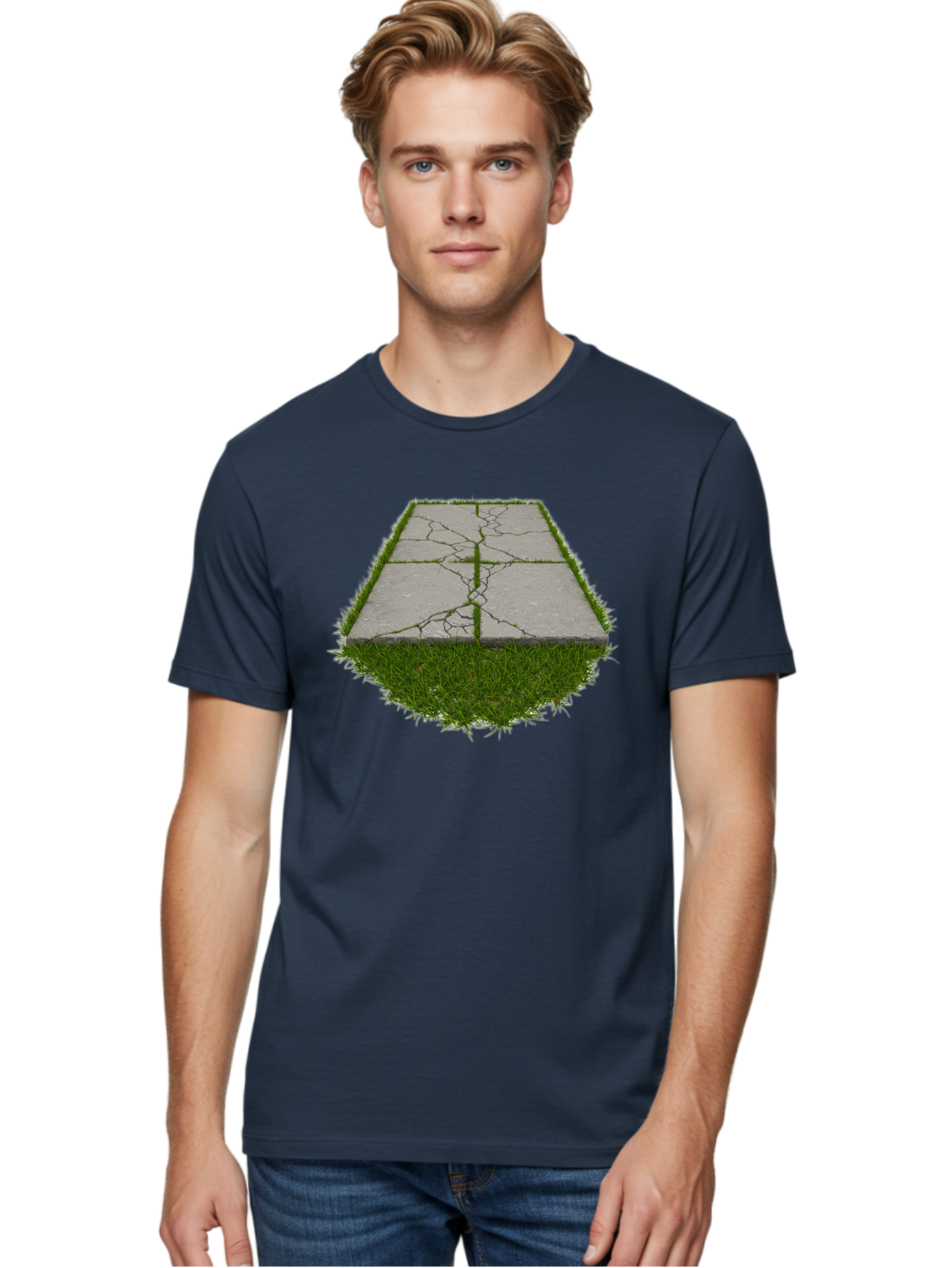 Cracked-Concrete-Slab Men'S Graphic Tee, 100% Cotton, Comfortable Casual Summer Wear, Machine Washable, Vintage Camera, Old Camera, Antique Camera, Black Camera, Classic Photography, Photography Equipment, Nostalgic Device, Film Camera, Bao282
