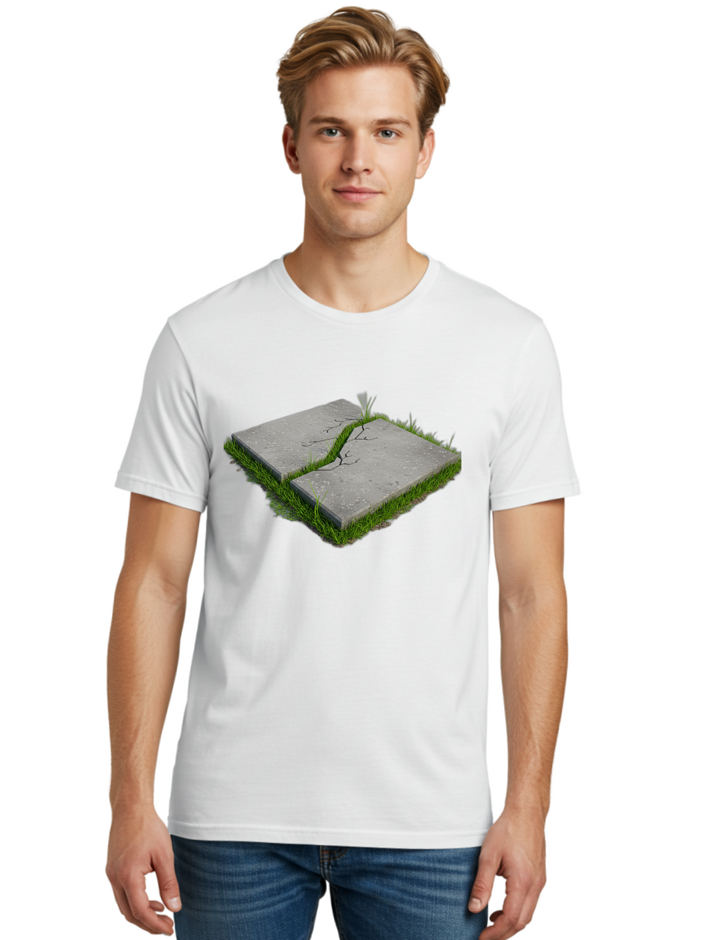 Cracked-Patio-Slab Men'S Graphic Tee, 100% Cotton, Comfortable Casual Summer Wear, Machine Washable, Vintage Camera, Old Camera, Antique Camera, Black Camera, Classic Photography, Photography Equipment, Nostalgic Device, Film Camera, Bao284