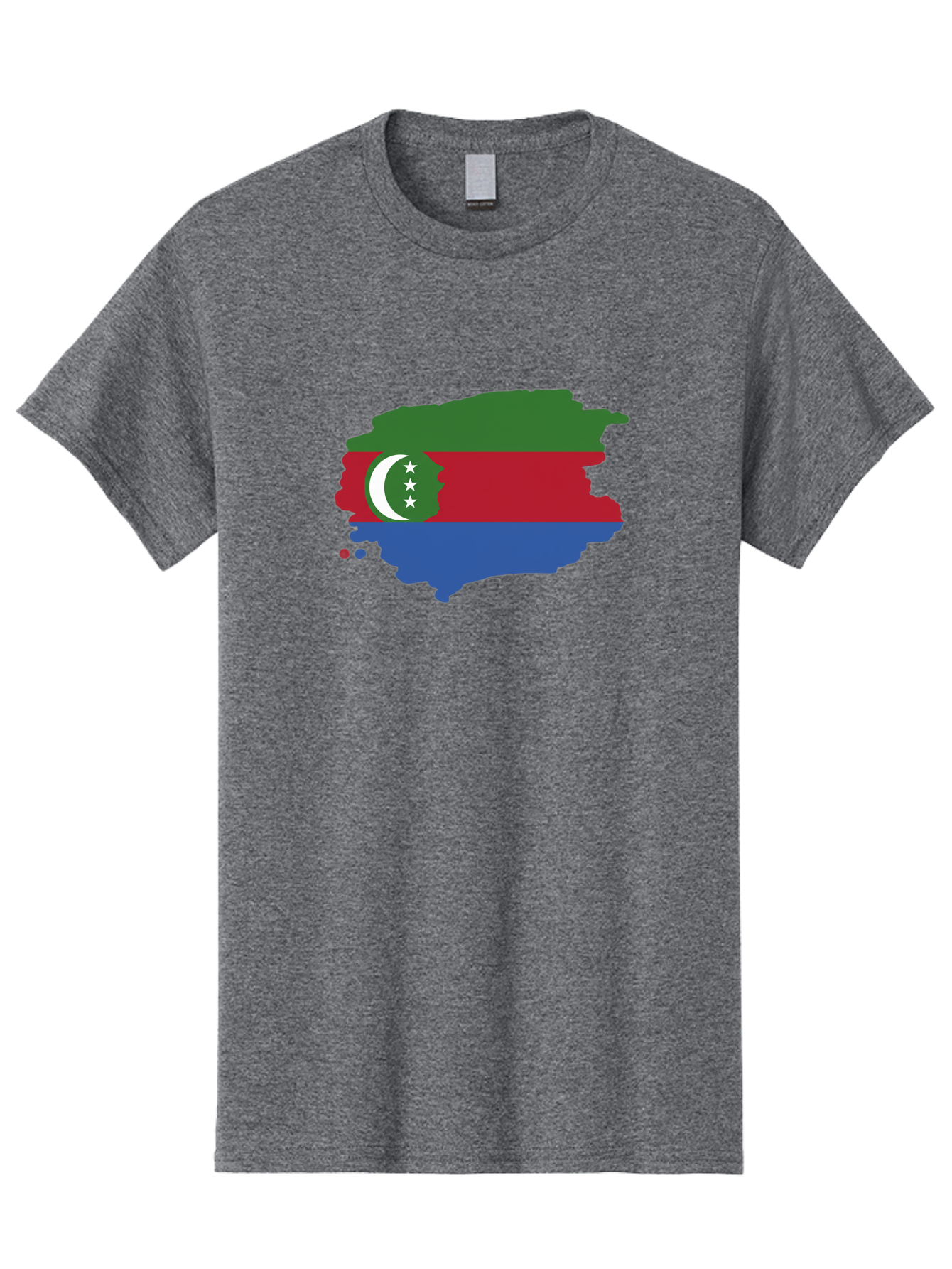 Crescent-And-Stars-Map Men'S Graphic Tee, 100% Cotton, Comfortable Casual Summer Wear, Machine Washable, Vintage Camera, Old Camera, Antique Camera, Black Camera, Classic Photography, Photography Equipment, Nostalgic Device, Film Camera, Bao291