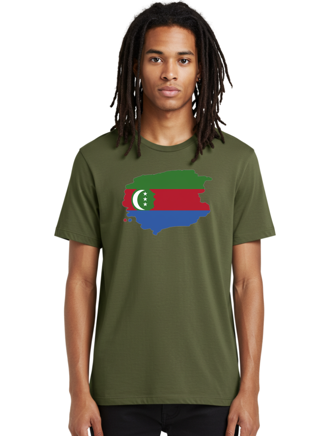 Crescent-And-Stars-Map Men'S Graphic Tee, 100% Cotton, Comfortable Casual Summer Wear, Machine Washable, Vintage Camera, Old Camera, Antique Camera, Black Camera, Classic Photography, Photography Equipment, Nostalgic Device, Film Camera, Bao291