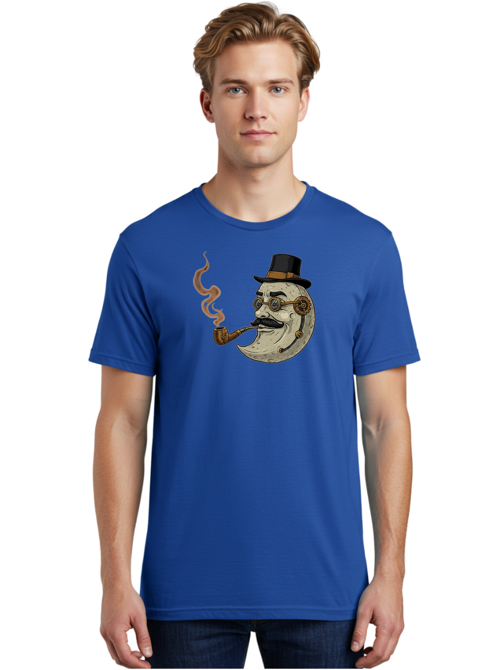 Crescent-Moon-Gentleman Men'S Graphic Tee, 100% Cotton, Comfortable Casual Summer Wear, Machine Washable, Vintage Camera, Old Camera, Antique Camera, Black Camera, Classic Photography, Photography Equipment, Nostalgic Device, Film Camera, Bao293