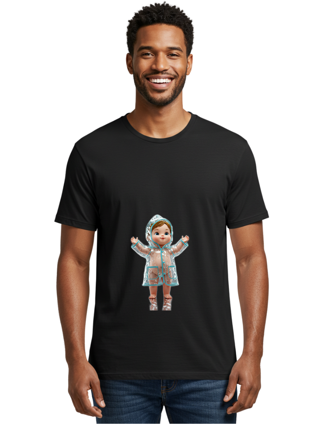Cry-Babies-Doll Men'S Graphic Tee, 100% Cotton, Comfortable Casual Summer Wear, Machine Washable, Vintage Camera, Old Camera, Antique Camera, Black Camera, Classic Photography, Photography Equipment, Nostalgic Device, Film Camera, Camera Art Bao301
