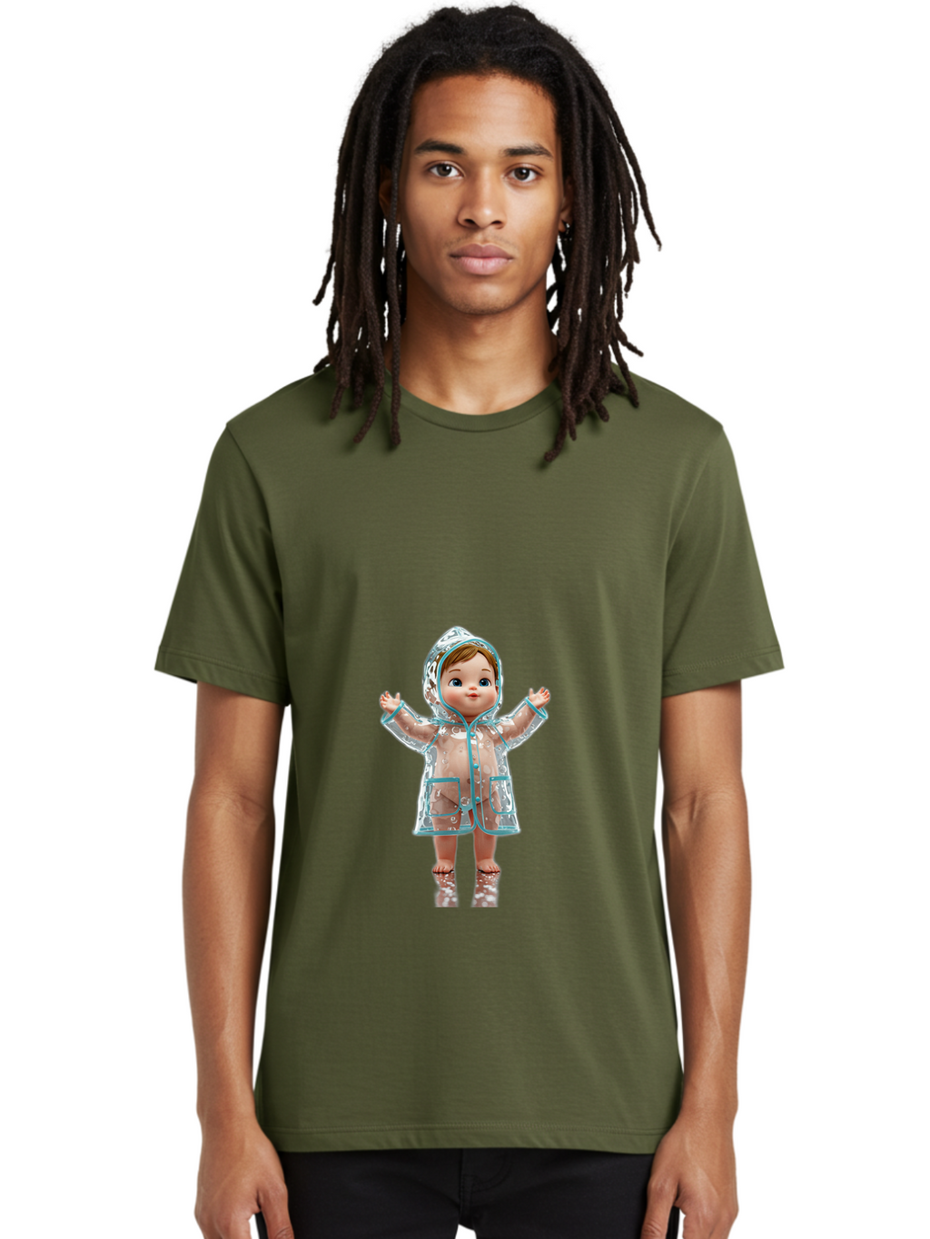 Cry-Babies-Doll Men'S Graphic Tee, 100% Cotton, Comfortable Casual Summer Wear, Machine Washable, Vintage Camera, Old Camera, Antique Camera, Black Camera, Classic Photography, Photography Equipment, Nostalgic Device, Film Camera, Camera Art Bao301