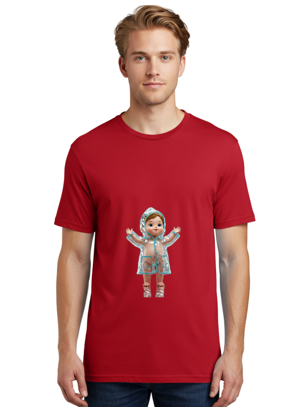 Cry-Babies-Doll Men'S Graphic Tee, 100% Cotton, Comfortable Casual Summer Wear, Machine Washable, Vintage Camera, Old Camera, Antique Camera, Black Camera, Classic Photography, Photography Equipment, Nostalgic Device, Film Camera, Camera Art Bao301