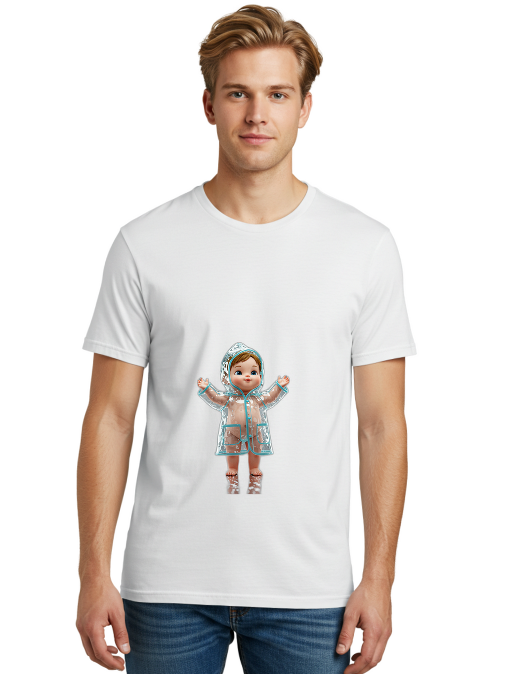 Cry-Babies-Doll Men'S Graphic Tee, 100% Cotton, Comfortable Casual Summer Wear, Machine Washable, Vintage Camera, Old Camera, Antique Camera, Black Camera, Classic Photography, Photography Equipment, Nostalgic Device, Film Camera, Camera Art Bao301