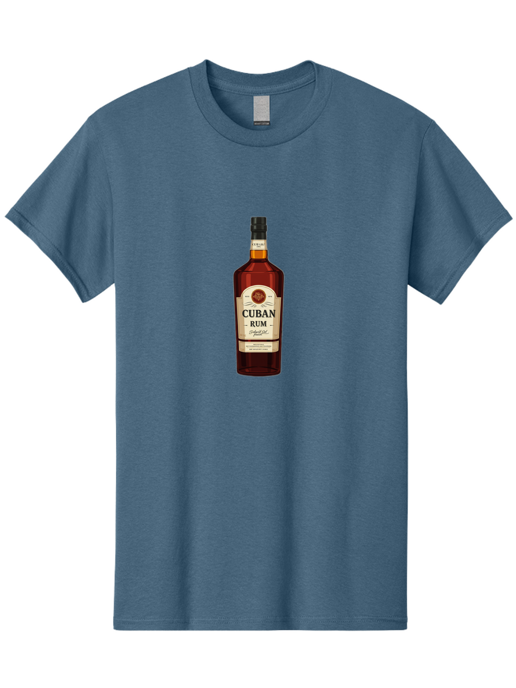 Cuban-Rum Men'S Graphic Tee, 100% Cotton, Comfortable Casual Summer Wear, Machine Washable, Vintage Camera, Old Camera, Antique Camera, Black Camera, Classic Photography, Photography Equipment, Nostalgic Device, Film Camera, Camera Art Bao311