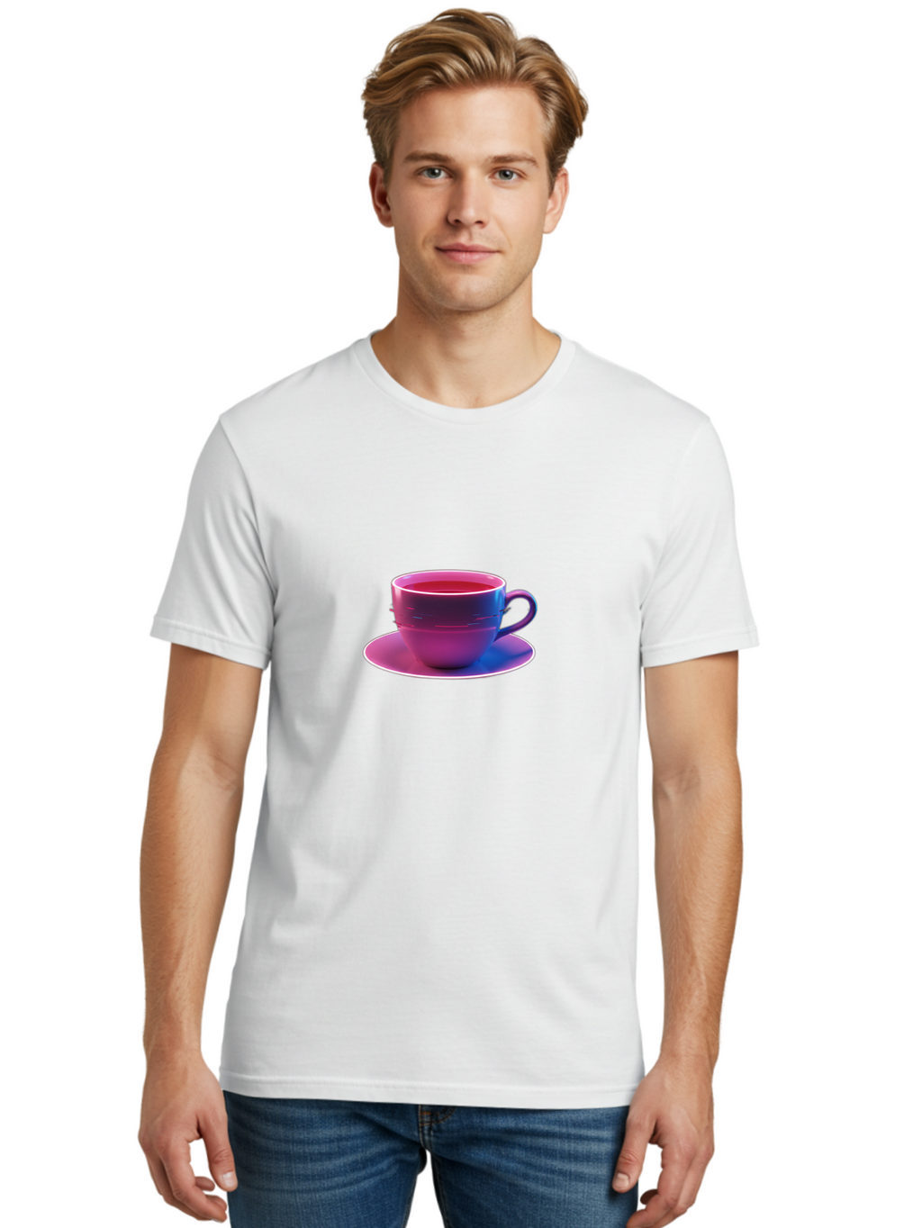 Cup-Of-Tea Men'S Graphic Tee, 100% Cotton, Comfortable Casual Summer Wear, Machine Washable, Vintage Camera, Old Camera, Antique Camera, Black Camera, Classic Photography, Photography Equipment, Nostalgic Device, Film Camera, Camera Art Bao315