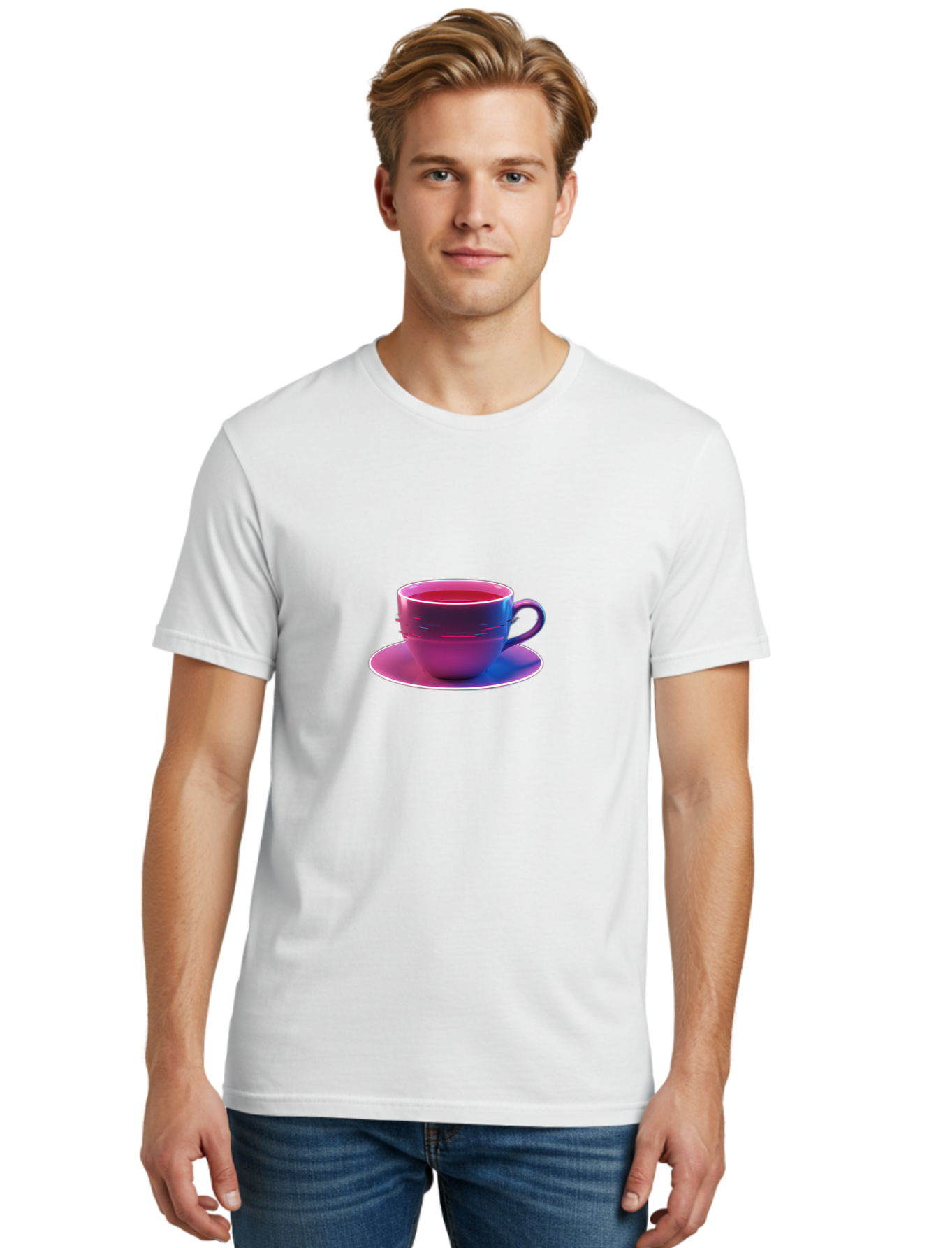 Cup-Of-Tea Men'S Graphic Tee, 100% Cotton, Comfortable Casual Summer Wear, Machine Washable, Vintage Camera, Old Camera, Antique Camera, Black Camera, Classic Photography, Photography Equipment, Nostalgic Device, Film Camera, Camera Art Bao315
