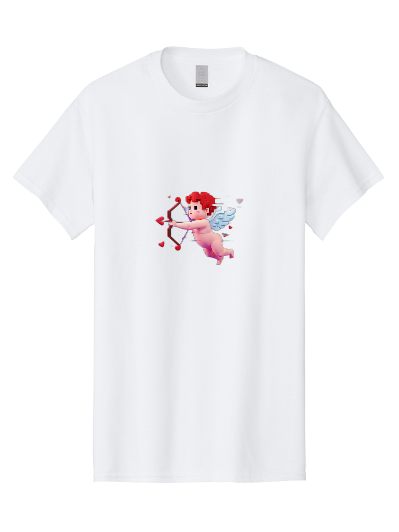 Cupid-2 Men'S Graphic Tee, 100% Cotton, Comfortable Casual Summer Wear, Machine Washable, Vintage Camera, Old Camera, Antique Camera, Black Camera, Classic Photography, Photography Equipment, Nostalgic Device, Film Camera, Camera Art Bao318
