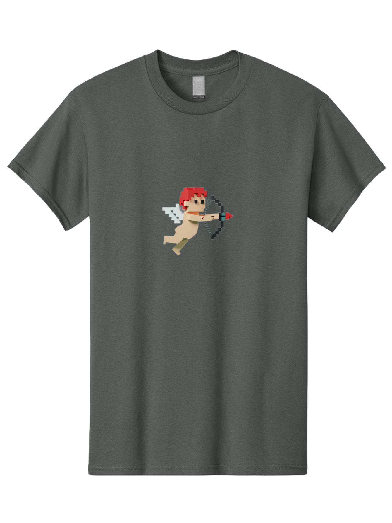 Cupid-3 Men'S Graphic Tee, 100% Cotton, Comfortable Casual Summer Wear, Machine Washable, Vintage Camera, Old Camera, Antique Camera, Black Camera, Classic Photography, Photography Equipment, Nostalgic Device, Film Camera, Camera Art Bao319