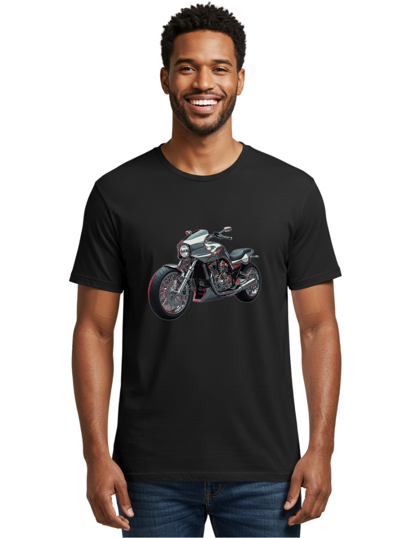 Custom-Motorcycle Men'S Graphic Tee, 100% Cotton, Comfortable Casual Summer Wear, Machine Washable, Vintage Camera, Old Camera, Antique Camera, Black Camera, Classic Photography, Photography Equipment, Nostalgic Device, Film Camera, Camera Art Bao324