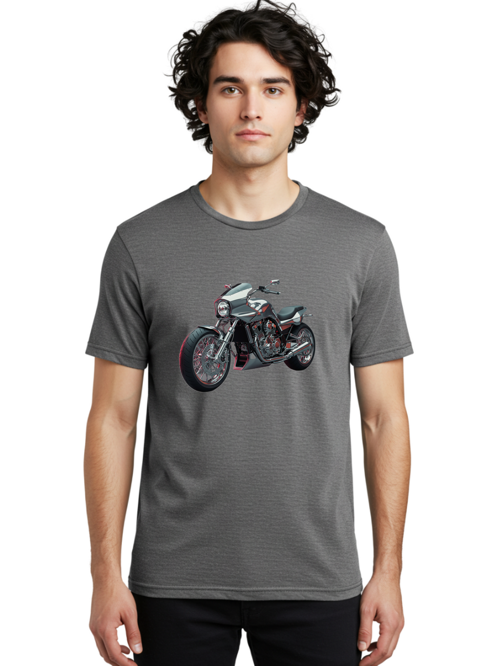 Custom-Motorcycle Men'S Graphic Tee, 100% Cotton, Comfortable Casual Summer Wear, Machine Washable, Vintage Camera, Old Camera, Antique Camera, Black Camera, Classic Photography, Photography Equipment, Nostalgic Device, Film Camera, Camera Art Bao324