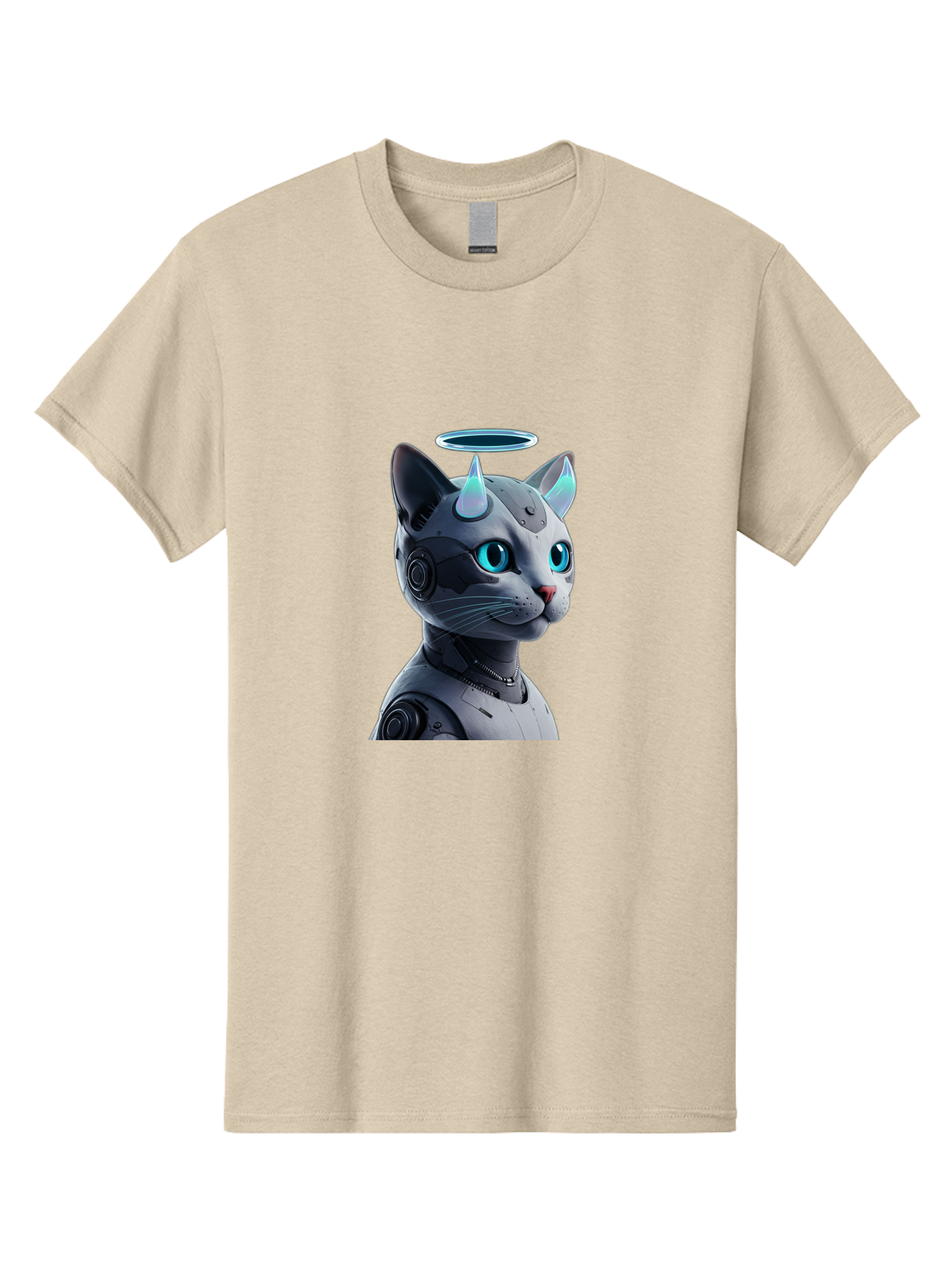 Cyborg-Cat Men'S Graphic Tee, 100% Cotton, Comfortable Casual Summer Wear, Machine Washable, Vintage Camera, Old Camera, Antique Camera, Black Camera, Classic Photography, Photography Equipment, Nostalgic Device, Film Camera, Camera Art Bao326