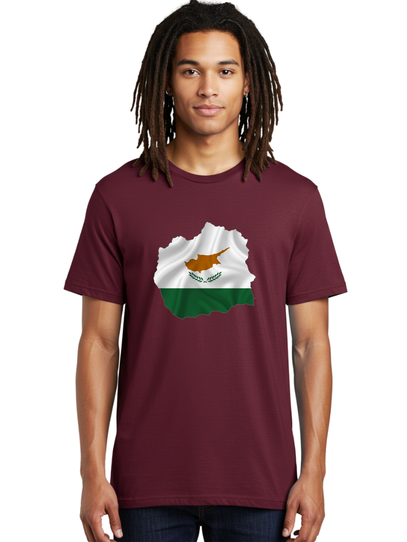 Cyprus-Flag-Map Men'S Graphic Tee, 100% Cotton, Comfortable Casual Summer Wear, Machine Washable, Vintage Camera, Old Camera, Antique Camera, Black Camera, Classic Photography, Photography Equipment, Nostalgic Device, Film Camera, Camera Art Bao328