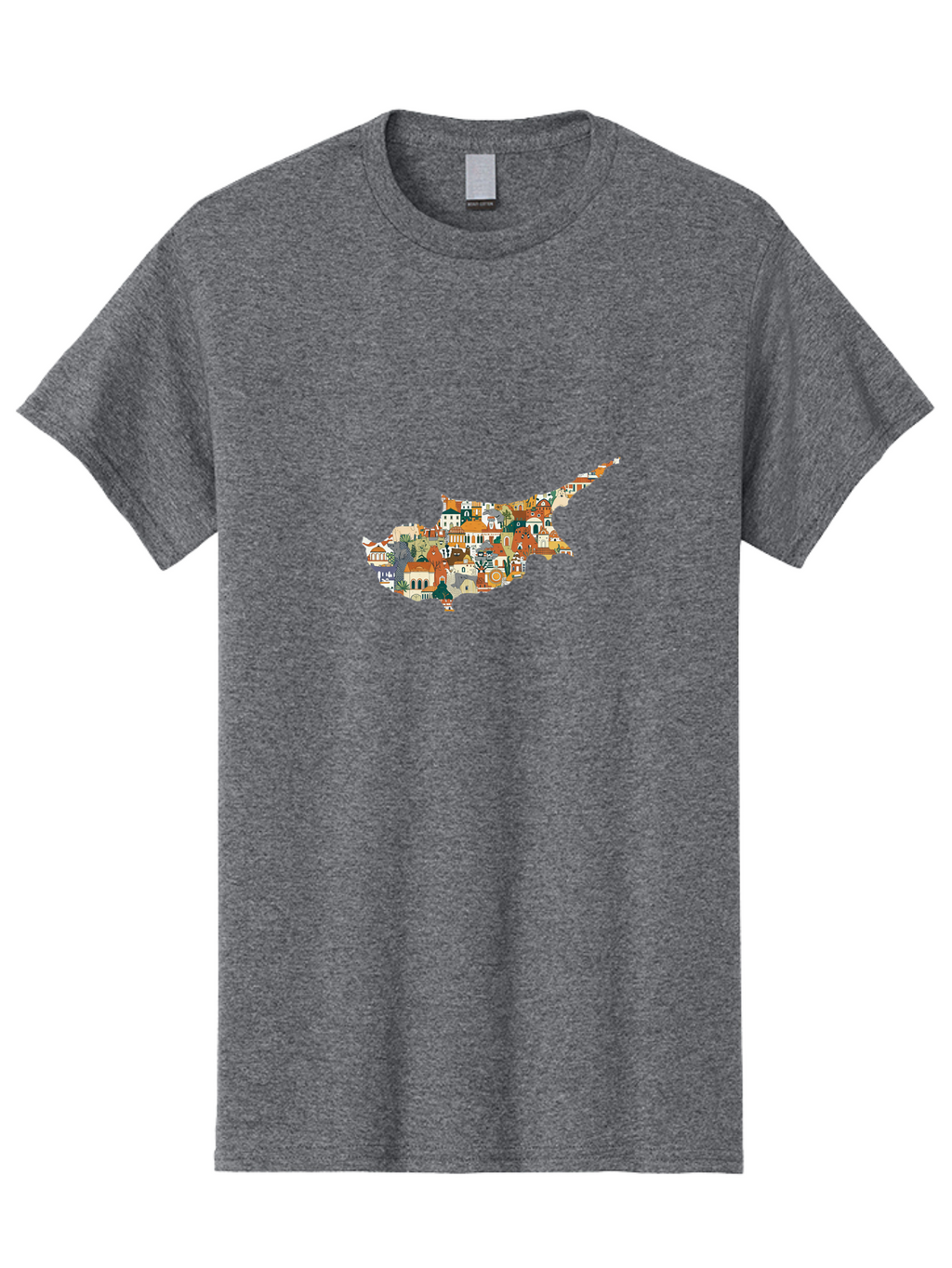 Cyprus-Map Men'S Graphic Tee, 100% Cotton, Comfortable Casual Summer Wear, Machine Washable, Vintage Camera, Old Camera, Antique Camera, Black Camera, Classic Photography, Photography Equipment, Nostalgic Device, Film Camera, Camera Art Bao329
