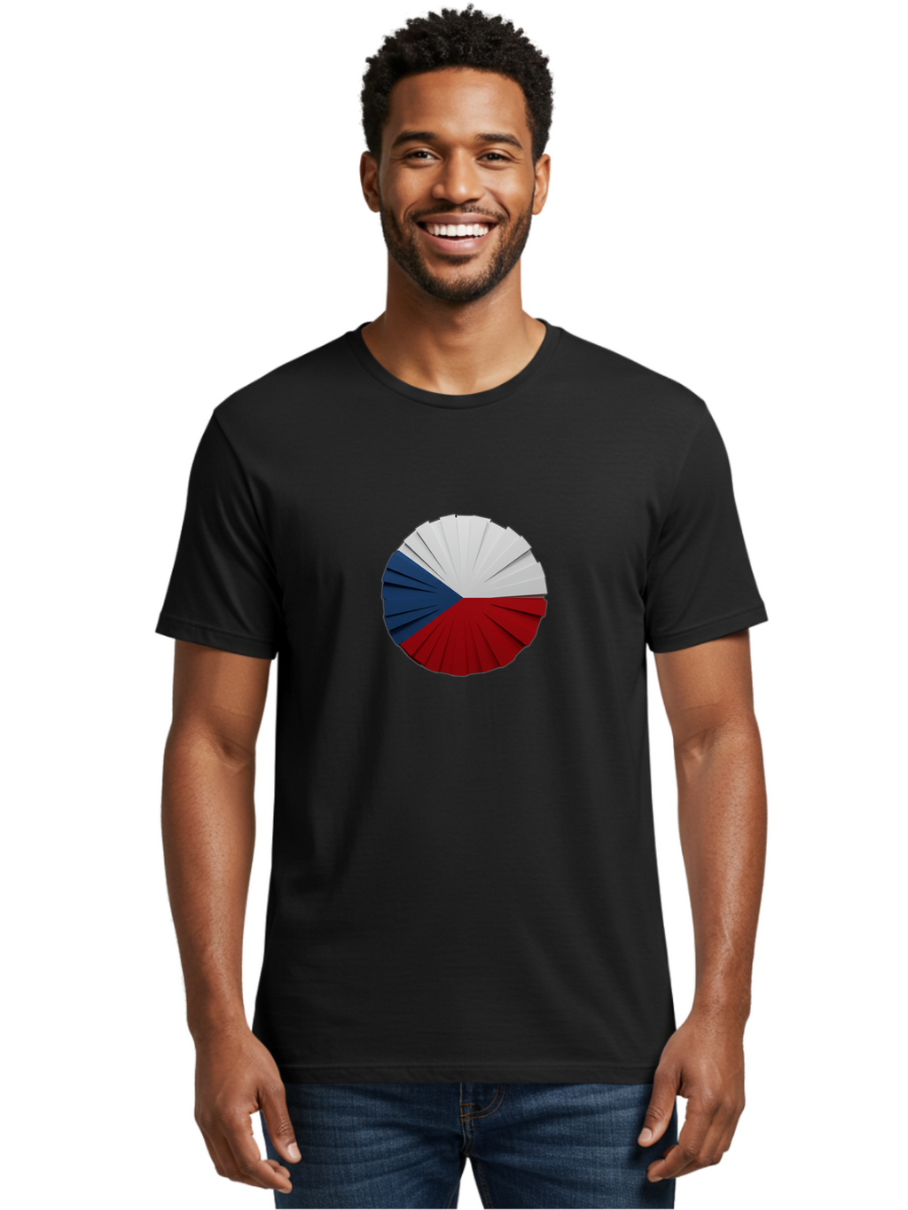 Czech-Republic-Flag Men'S Graphic Tee, 100% Cotton, Comfortable Casual Summer Wear, Machine Washable, Vintage Camera, Old Camera, Antique Camera, Black Camera, Classic Photography, Photography Equipment, Nostalgic Device, Film Camera, Bao330