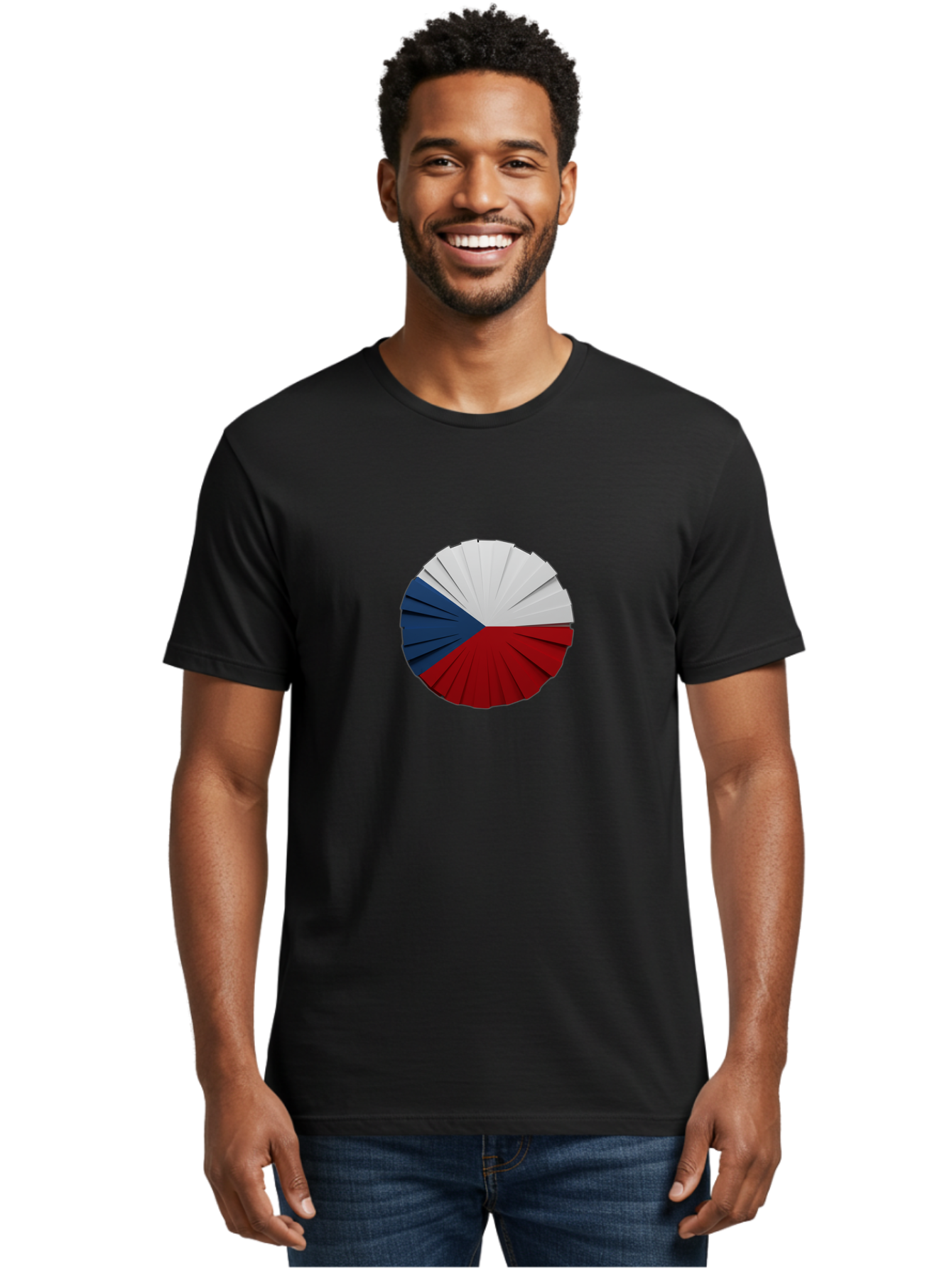 Czech-Republic-Flag Men'S Graphic Tee, 100% Cotton, Comfortable Casual Summer Wear, Machine Washable, Vintage Camera, Old Camera, Antique Camera, Black Camera, Classic Photography, Photography Equipment, Nostalgic Device, Film Camera, Bao330