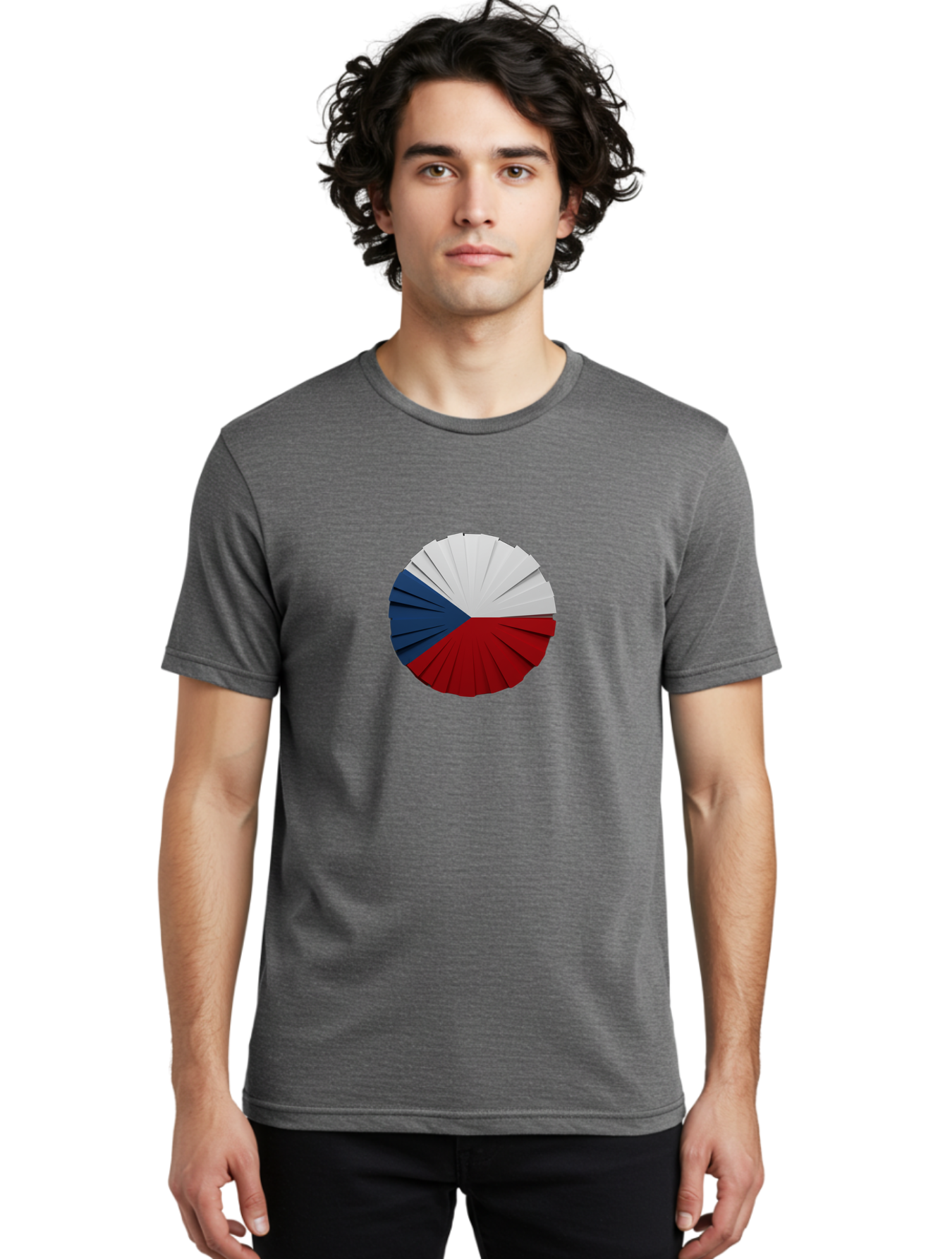 Czech-Republic-Flag Men'S Graphic Tee, 100% Cotton, Comfortable Casual Summer Wear, Machine Washable, Vintage Camera, Old Camera, Antique Camera, Black Camera, Classic Photography, Photography Equipment, Nostalgic Device, Film Camera, Bao330