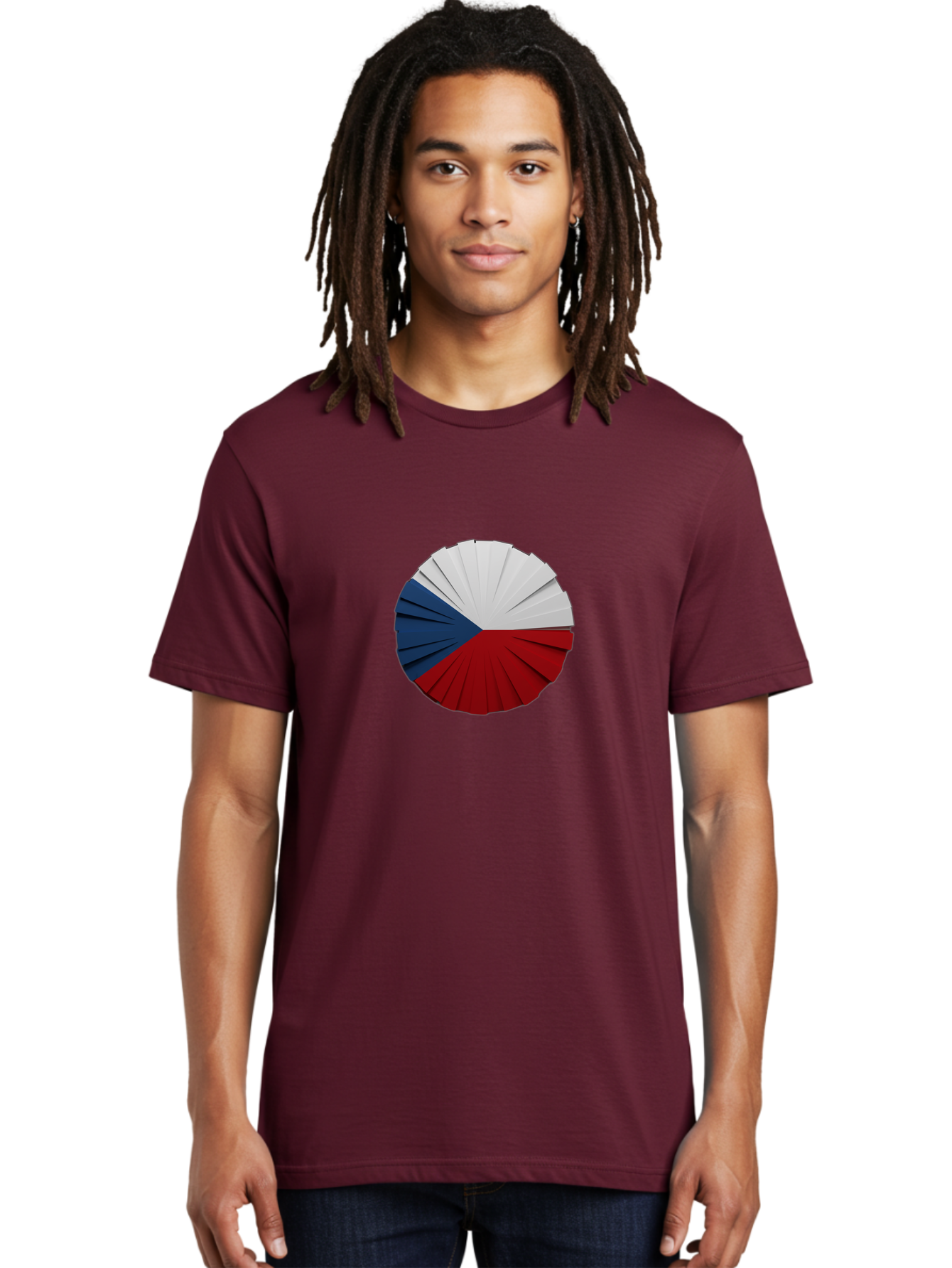 Czech-Republic-Flag Men'S Graphic Tee, 100% Cotton, Comfortable Casual Summer Wear, Machine Washable, Vintage Camera, Old Camera, Antique Camera, Black Camera, Classic Photography, Photography Equipment, Nostalgic Device, Film Camera, Bao330