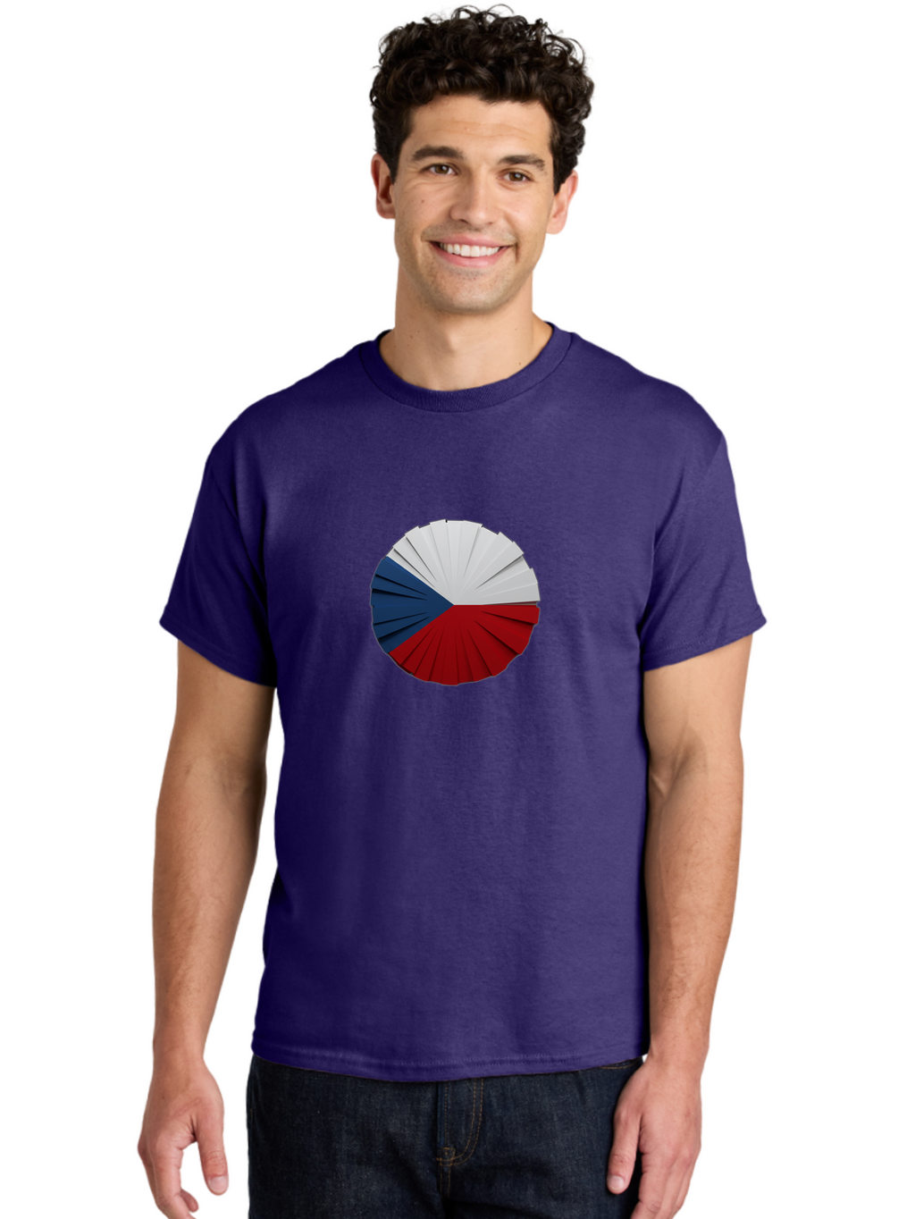 Czech-Republic-Flag Men'S Graphic Tee, 100% Cotton, Comfortable Casual Summer Wear, Machine Washable, Vintage Camera, Old Camera, Antique Camera, Black Camera, Classic Photography, Photography Equipment, Nostalgic Device, Film Camera, Bao330