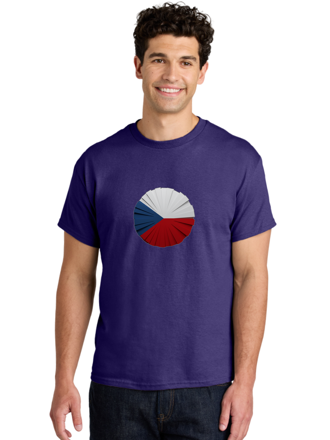Czech-Republic-Flag Men'S Graphic Tee, 100% Cotton, Comfortable Casual Summer Wear, Machine Washable, Vintage Camera, Old Camera, Antique Camera, Black Camera, Classic Photography, Photography Equipment, Nostalgic Device, Film Camera, Bao330