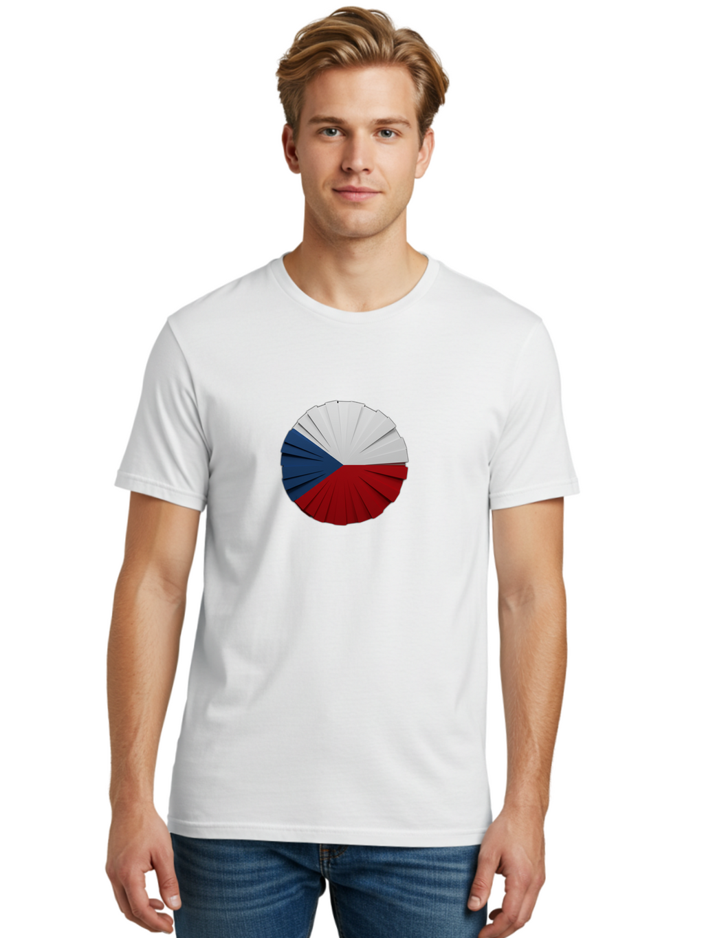 Czech-Republic-Flag Men'S Graphic Tee, 100% Cotton, Comfortable Casual Summer Wear, Machine Washable, Vintage Camera, Old Camera, Antique Camera, Black Camera, Classic Photography, Photography Equipment, Nostalgic Device, Film Camera, Bao330