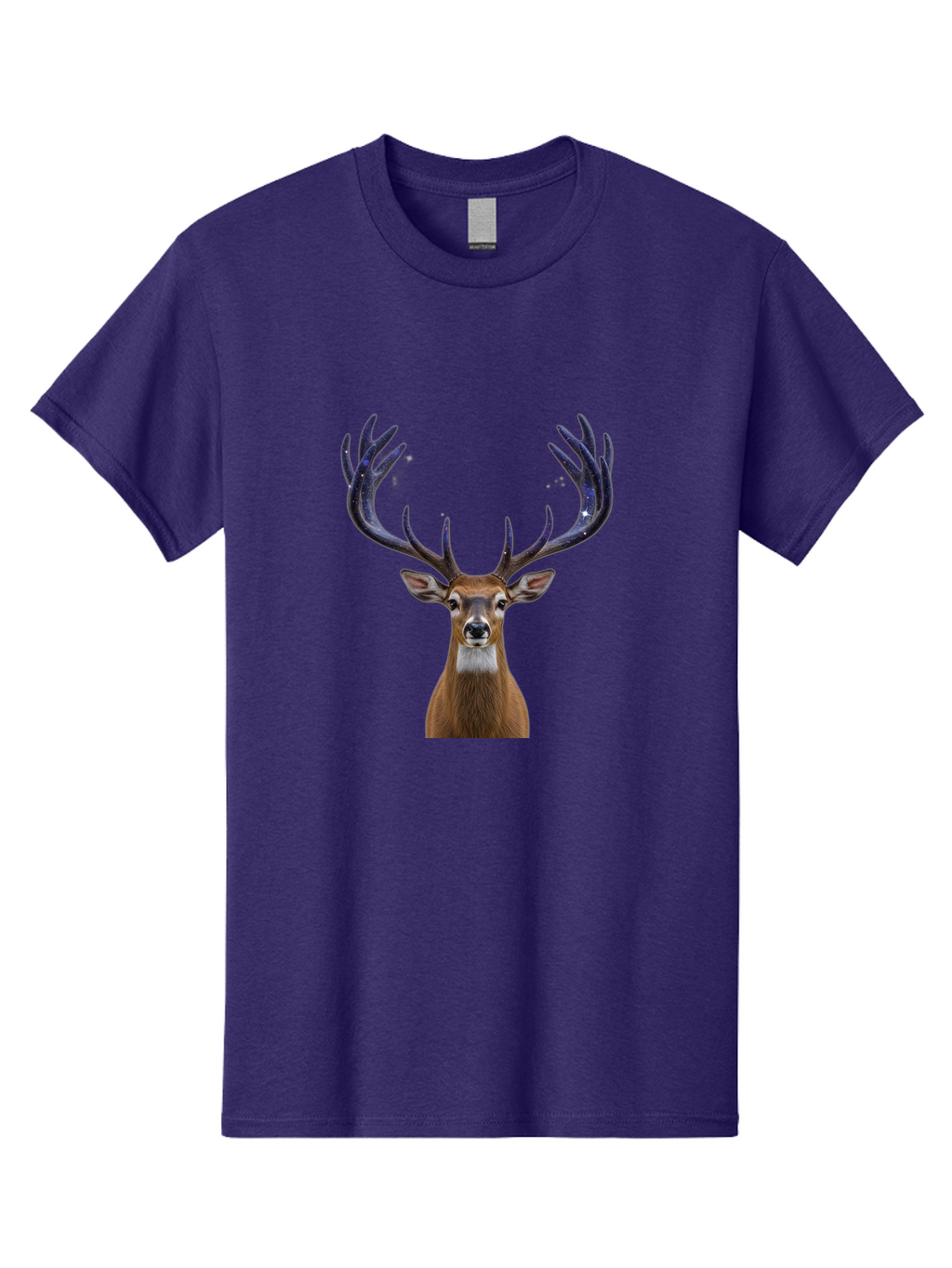 Deer-Head-With-Antlers Men'S Graphic Tee, 100% Cotton, Comfortable Casual Summer Wear, Machine Washable, Vintage Camera, Old Camera, Antique Camera, Black Camera, Classic Photography, Photography Equipment, Nostalgic Device, Film Camera, Bao334