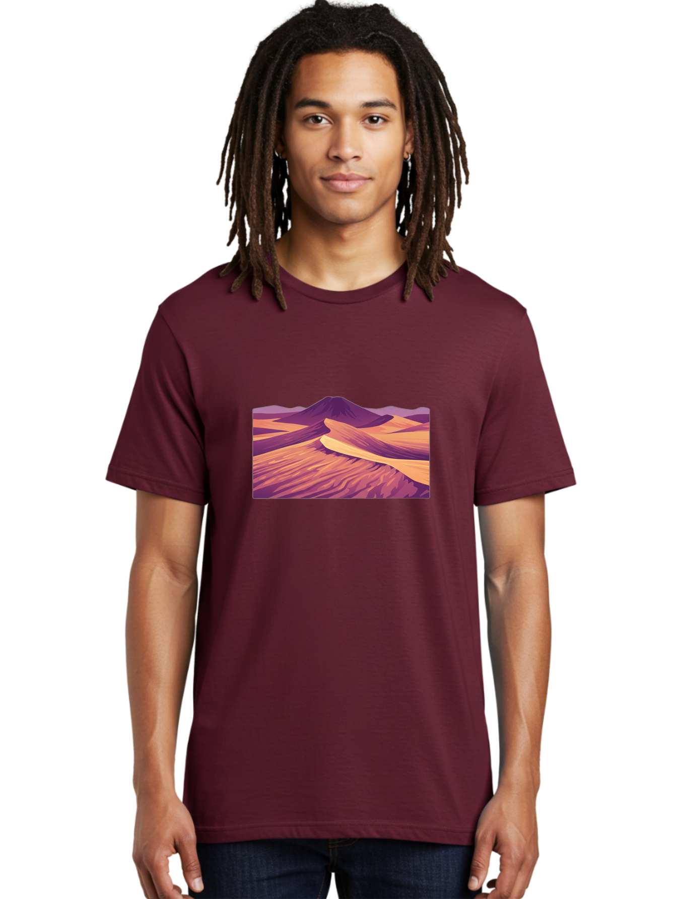 Desert-Landscape Men'S Graphic Tee, 100% Cotton, Comfortable Casual Summer Wear, Machine Washable, Vintage Camera, Old Camera, Antique Camera, Black Camera, Classic Photography, Photography Equipment, Nostalgic Device, Film Camera, Camera Art Bao340