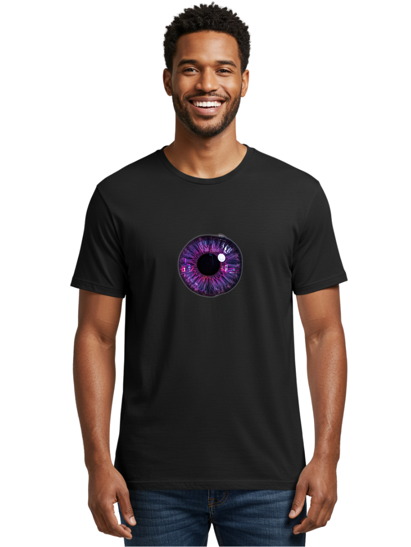 Digital-Eye Men'S Graphic Tee, 100% Cotton, Comfortable Casual Summer Wear, Machine Washable, Vintage Camera, Old Camera, Antique Camera, Black Camera, Classic Photography, Photography Equipment, Nostalgic Device, Film Camera, Camera Art Bao344