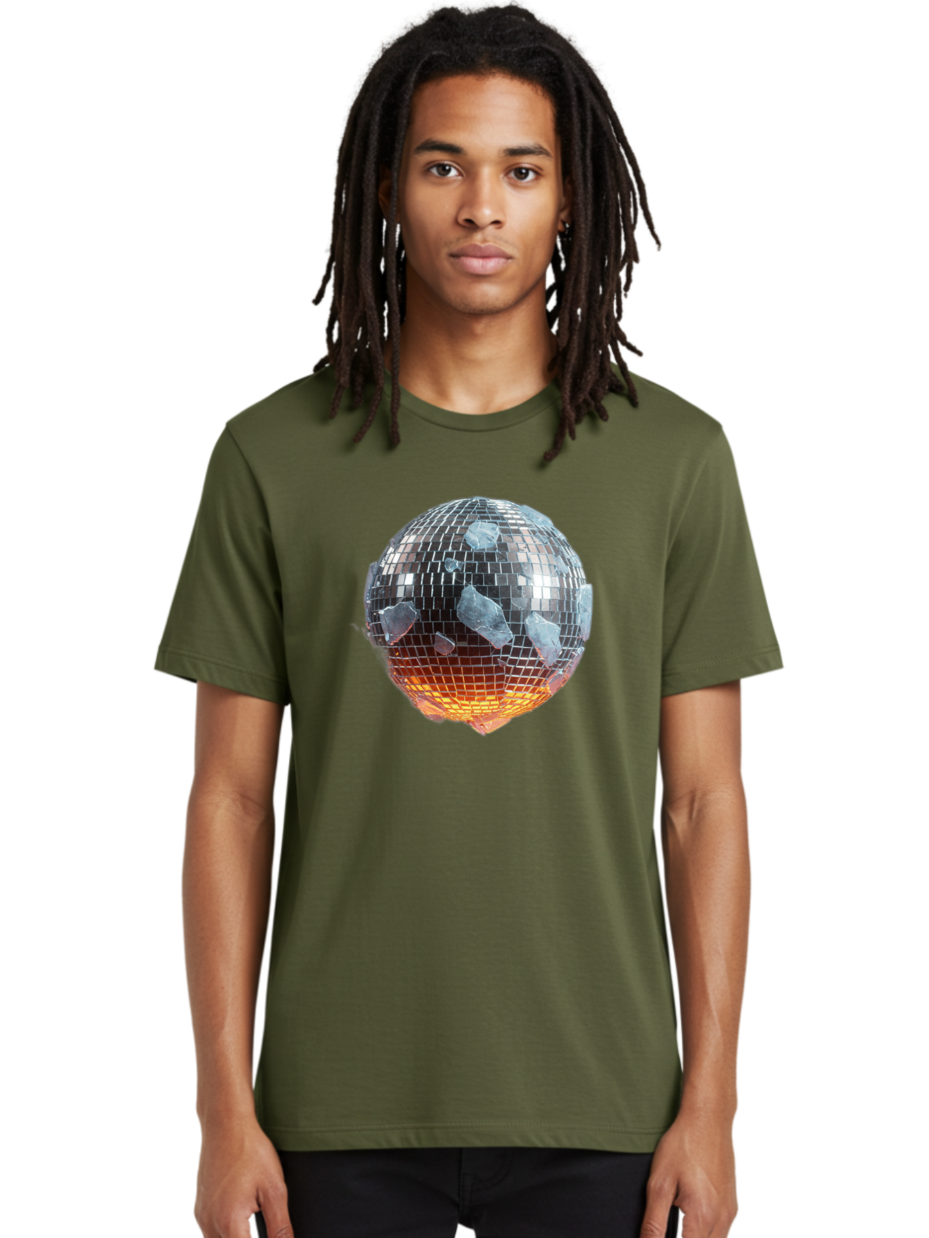 Disco-Ball-1 Men'S Graphic Tee, 100% Cotton, Comfortable Casual Summer Wear, Machine Washable, Vintage Camera, Old Camera, Antique Camera, Black Camera, Classic Photography, Photography Equipment, Nostalgic Device, Film Camera, Camera Art Bao345