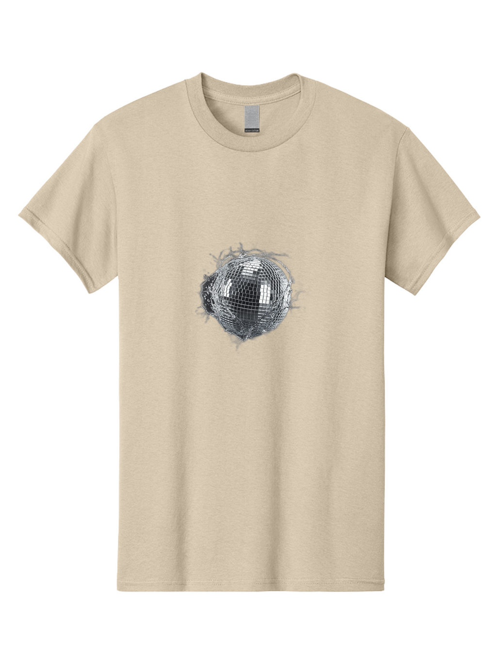 Disco-Ball-2 Men'S Graphic Tee, 100% Cotton, Comfortable Casual Summer Wear, Machine Washable, Vintage Camera, Old Camera, Antique Camera, Black Camera, Classic Photography, Photography Equipment, Nostalgic Device, Film Camera, Camera Art Bao346