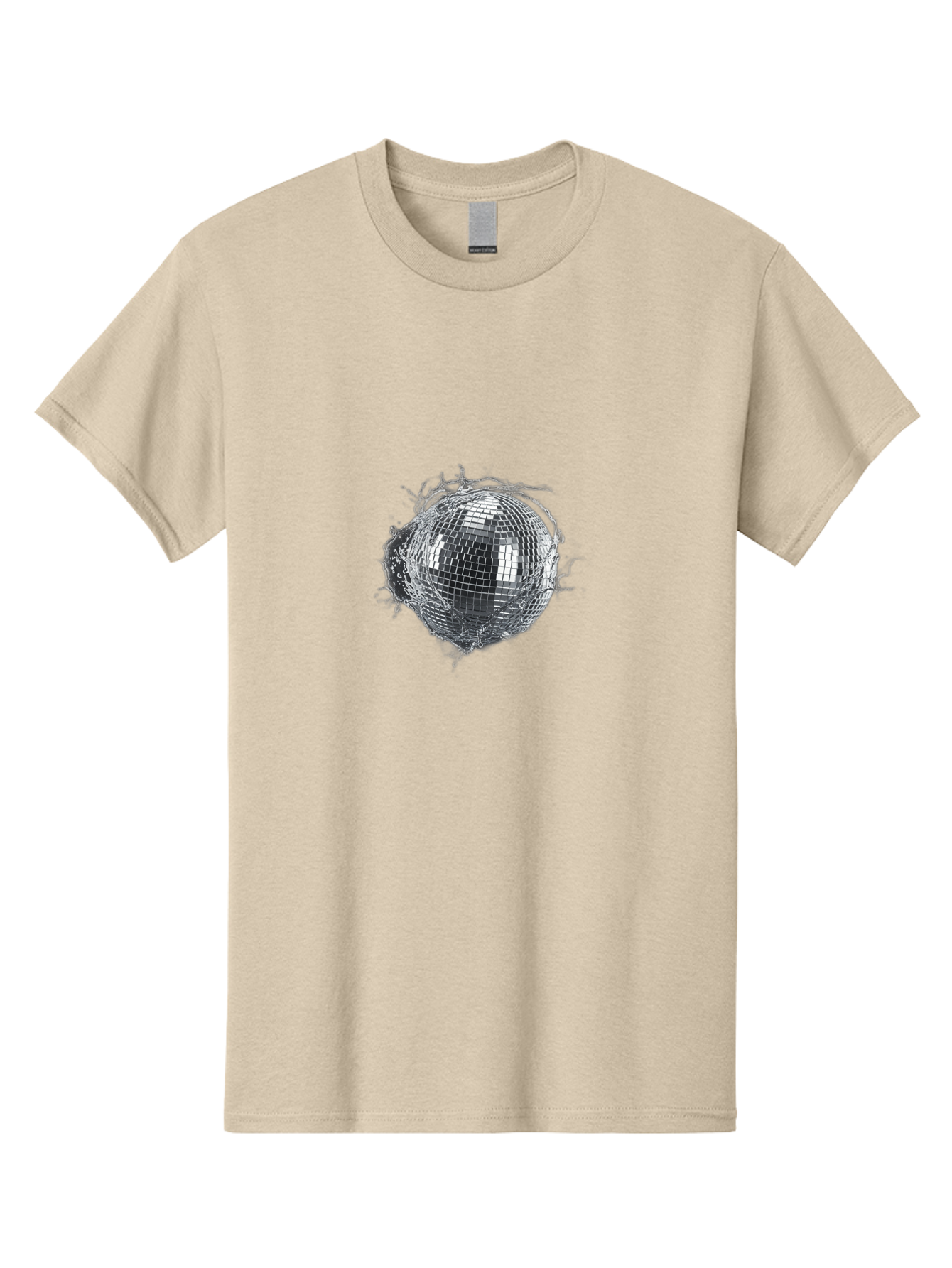 Disco-Ball-2 Men'S Graphic Tee, 100% Cotton, Comfortable Casual Summer Wear, Machine Washable, Vintage Camera, Old Camera, Antique Camera, Black Camera, Classic Photography, Photography Equipment, Nostalgic Device, Film Camera, Camera Art Bao346