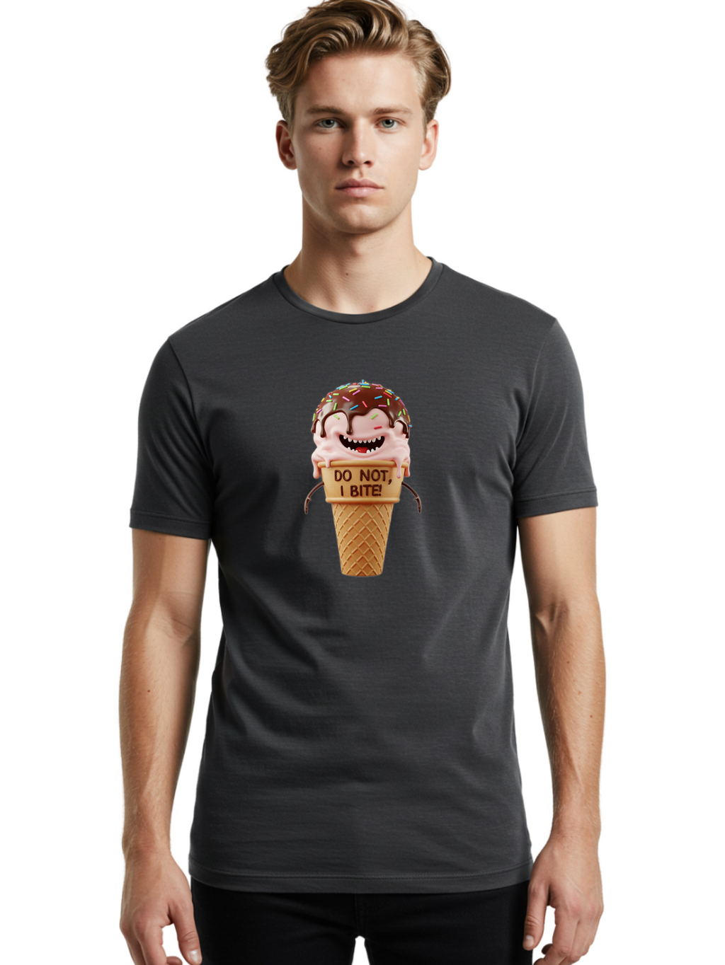 Do-Not-I-Bite Men'S Graphic Tee, 100% Cotton, Comfortable Casual Summer Wear, Machine Washable, Vintage Camera, Old Camera, Antique Camera, Black Camera, Classic Photography, Photography Equipment, Nostalgic Device, Film Camera, Camera Art Bao354