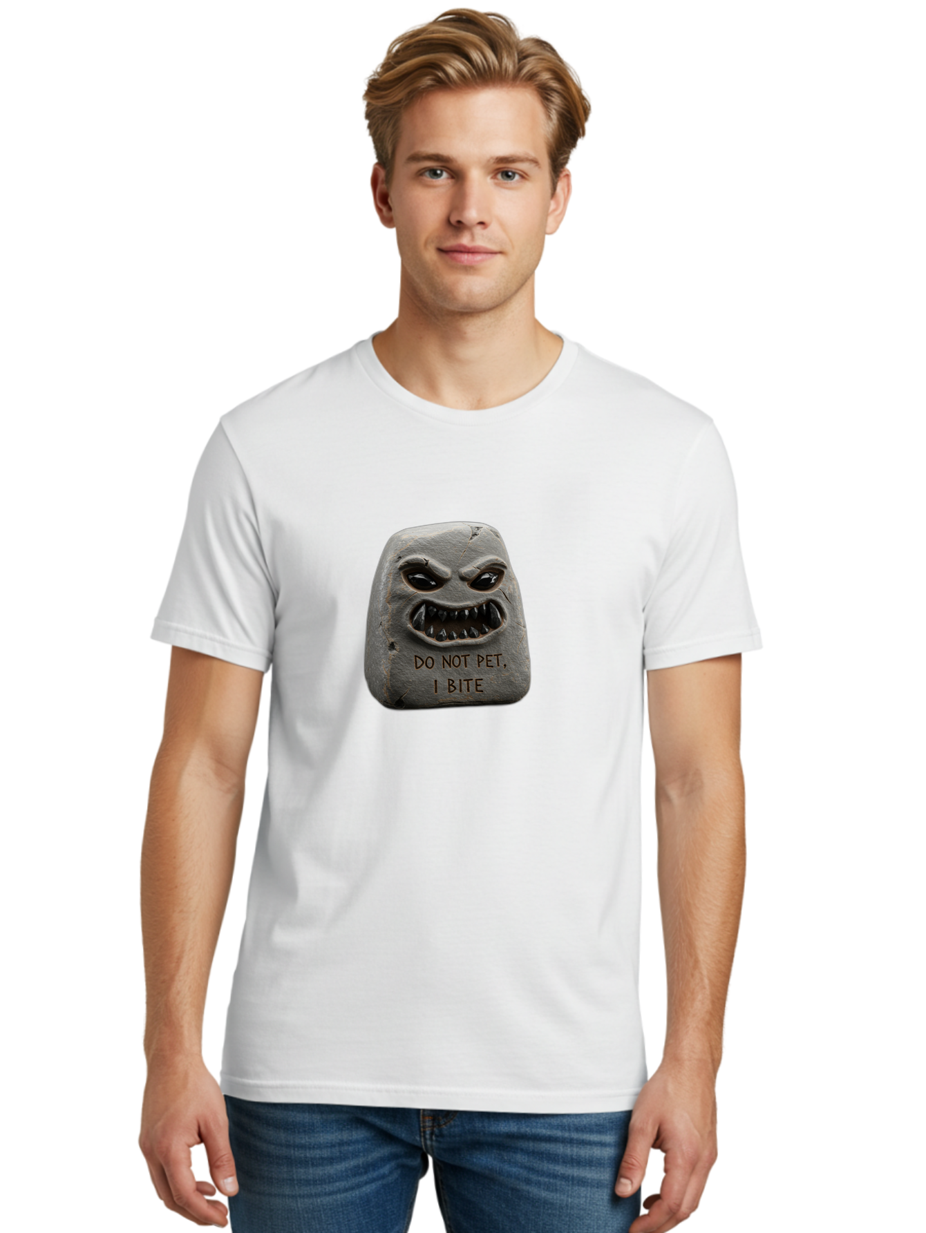 Do-Not-Pet-I-Bite-1 Men'S Graphic Tee, 100% Cotton, Comfortable Casual Summer Wear, Machine Washable, Vintage Camera, Old Camera, Antique Camera, Black Camera, Classic Photography, Photography Equipment, Nostalgic Device, Film Camera, Bao355