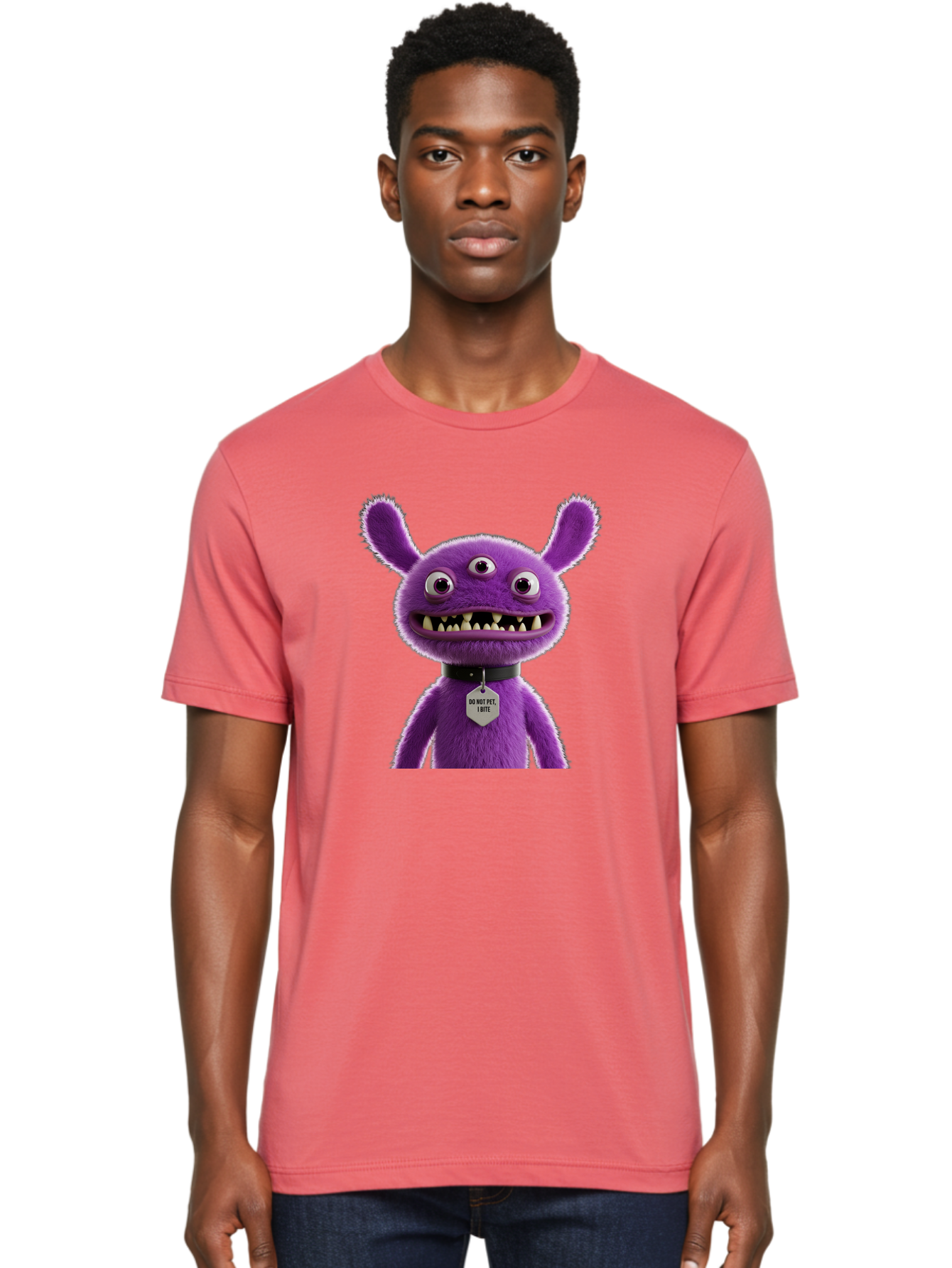 Do-Not-Pet-I-Bite-Monster Men'S Graphic Tee, 100% Cotton, Comfortable Casual Summer Wear, Machine Washable, Vintage Camera, Old Camera, Antique Camera, Black Camera, Classic Photography, Photography Equipment, Nostalgic Device, Film Camera, Bao357