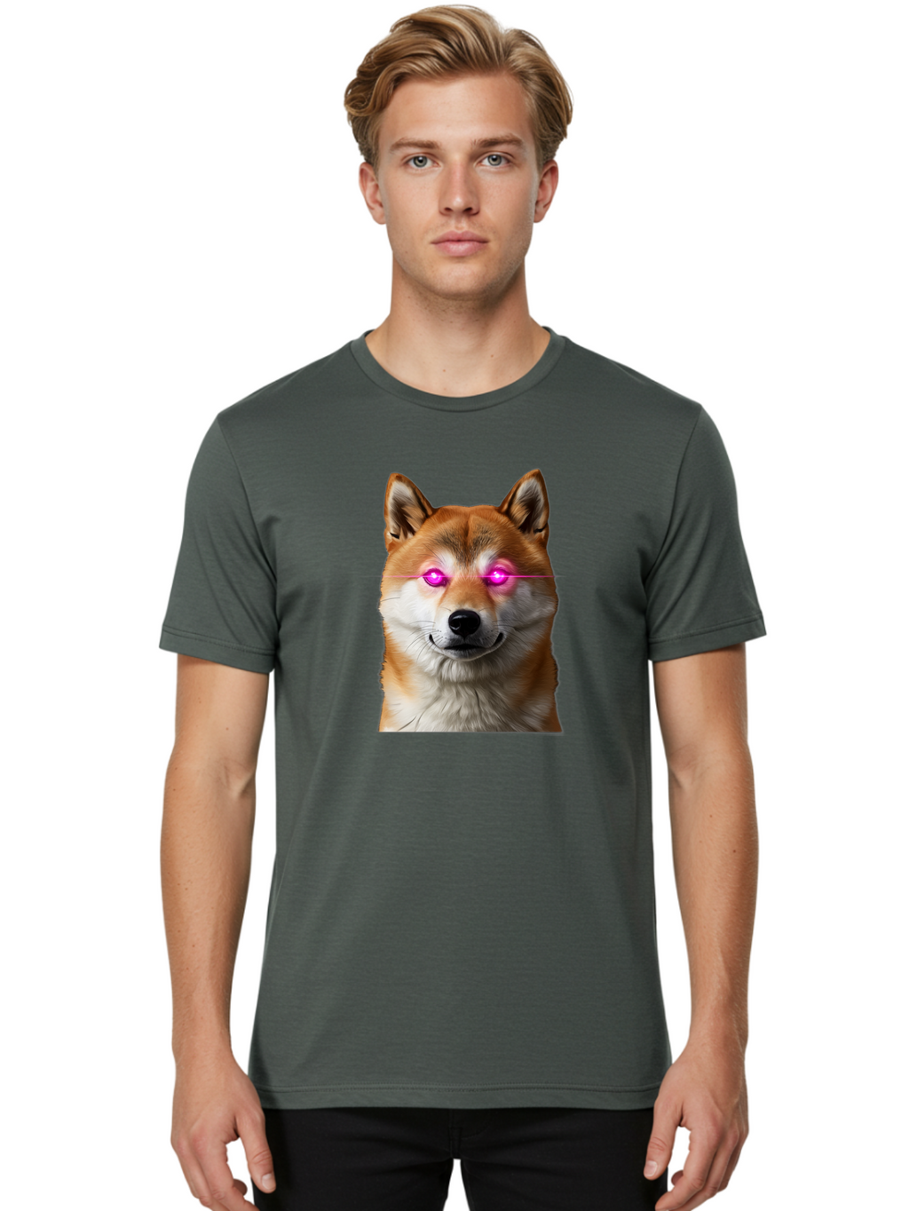 Dog-With-Pink-Eyes Men'S Graphic Tee, 100% Cotton, Comfortable Casual Summer Wear, Machine Washable, Vintage Camera, Old Camera, Antique Camera, Black Camera, Classic Photography, Photography Equipment, Nostalgic Device, Film Camera, Bao361