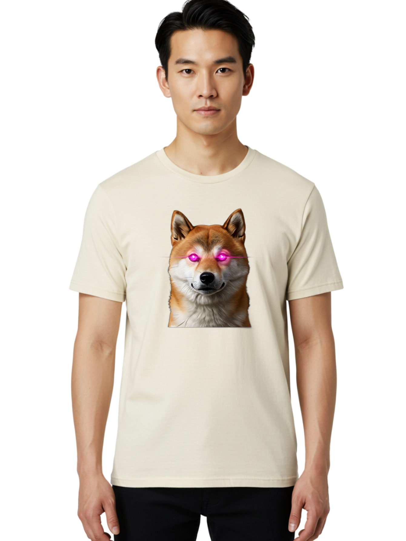 Dog-With-Pink-Eyes Men'S Graphic Tee, 100% Cotton, Comfortable Casual Summer Wear, Machine Washable, Vintage Camera, Old Camera, Antique Camera, Black Camera, Classic Photography, Photography Equipment, Nostalgic Device, Film Camera, Bao361