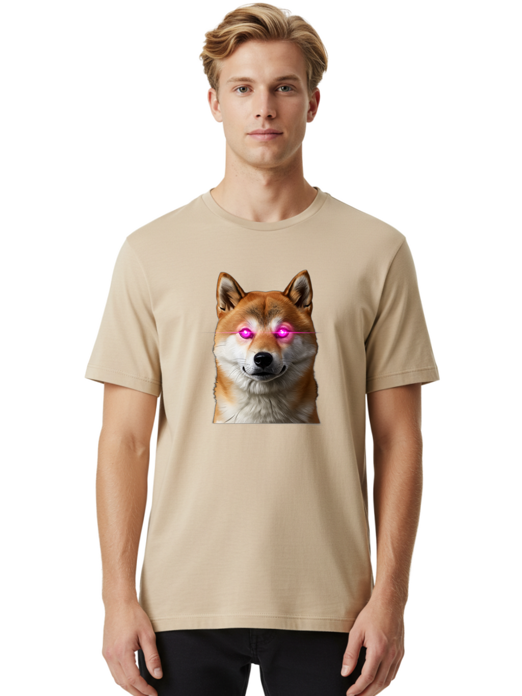 Dog-With-Pink-Eyes Men'S Graphic Tee, 100% Cotton, Comfortable Casual Summer Wear, Machine Washable, Vintage Camera, Old Camera, Antique Camera, Black Camera, Classic Photography, Photography Equipment, Nostalgic Device, Film Camera, Bao361