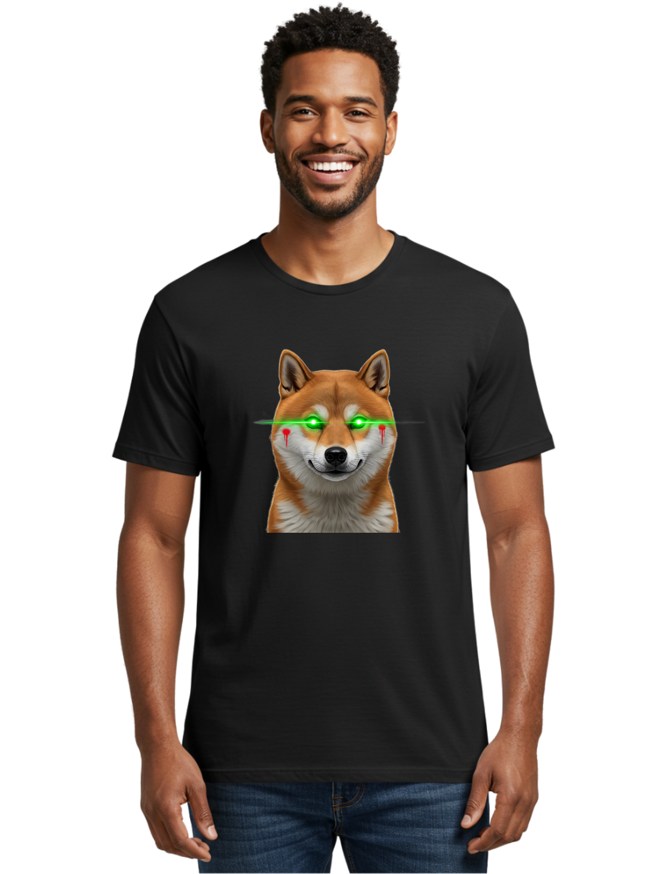 Doge-Terminator Men'S Graphic Tee, 100% Cotton, Comfortable Casual Summer Wear, Machine Washable, Vintage Camera, Old Camera, Antique Camera, Black Camera, Classic Photography, Photography Equipment, Nostalgic Device, Film Camera, Camera Art Bao362
