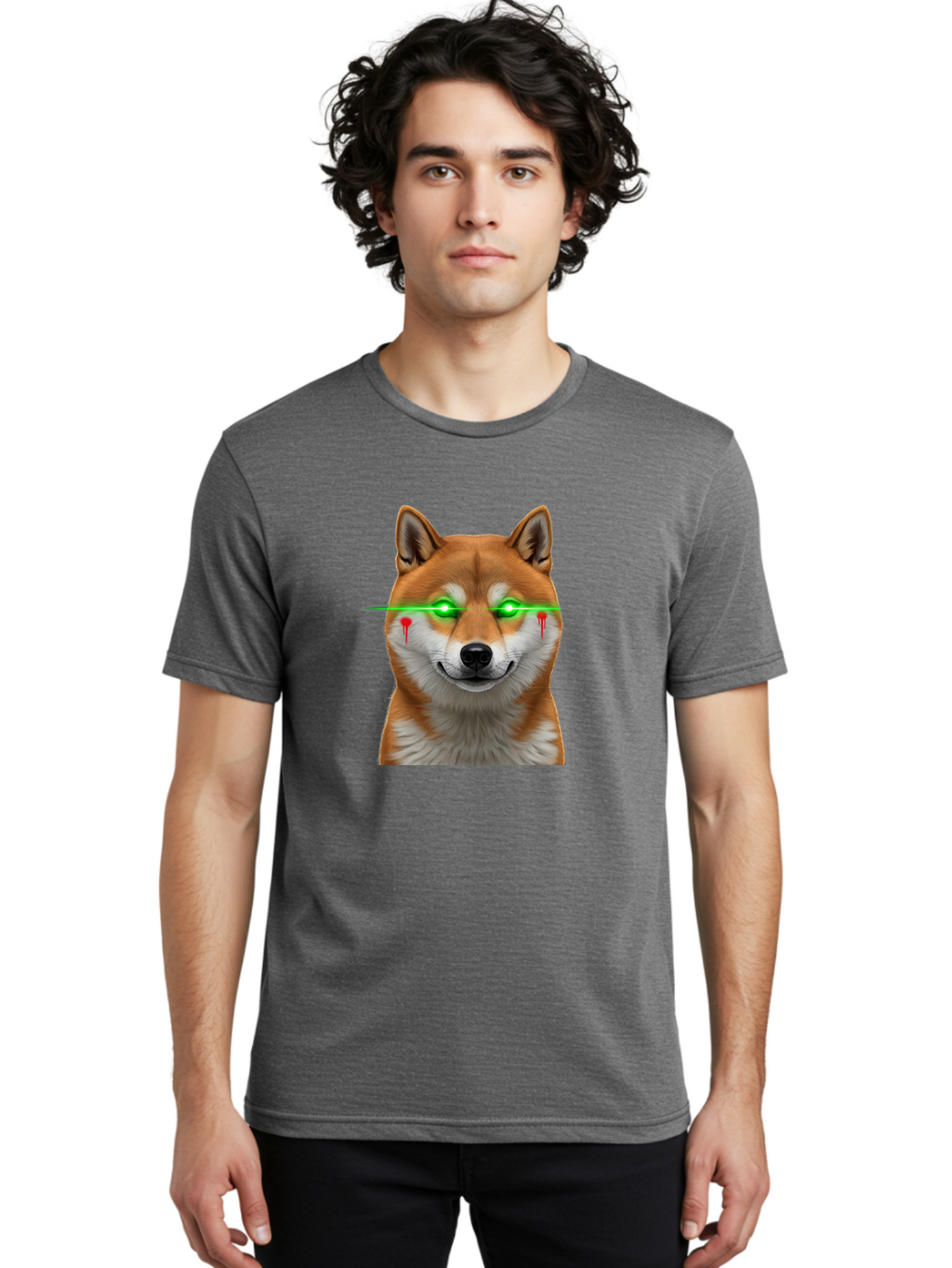 Doge-Terminator Men'S Graphic Tee, 100% Cotton, Comfortable Casual Summer Wear, Machine Washable, Vintage Camera, Old Camera, Antique Camera, Black Camera, Classic Photography, Photography Equipment, Nostalgic Device, Film Camera, Camera Art Bao362