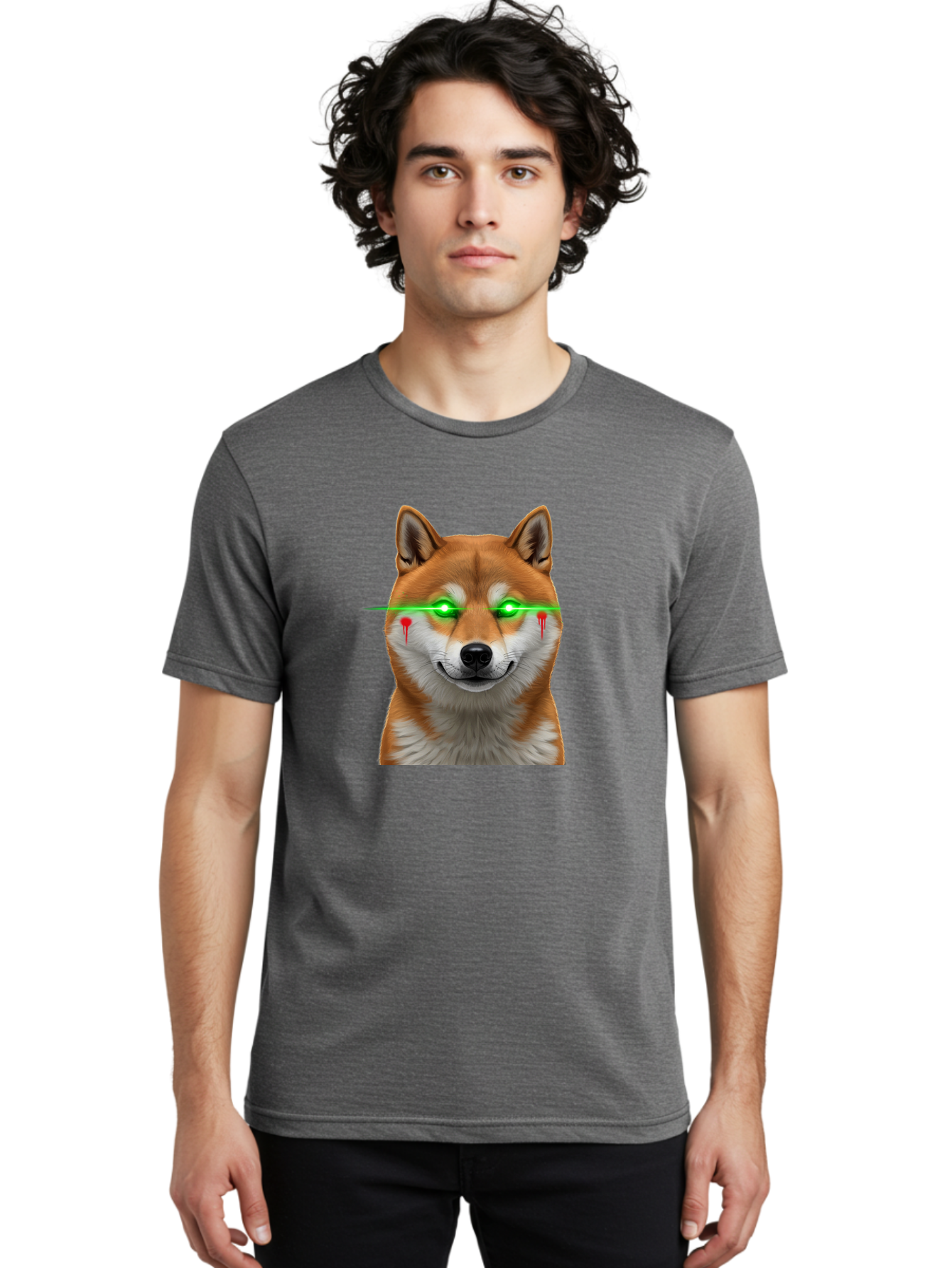 Doge-Terminator Men'S Graphic Tee, 100% Cotton, Comfortable Casual Summer Wear, Machine Washable, Vintage Camera, Old Camera, Antique Camera, Black Camera, Classic Photography, Photography Equipment, Nostalgic Device, Film Camera, Camera Art Bao362