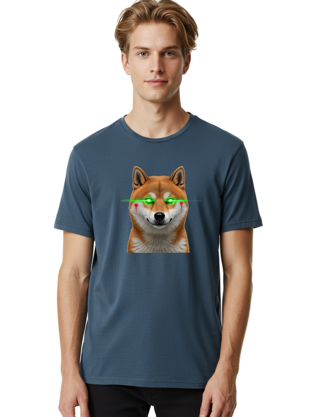 Doge-Terminator Men'S Graphic Tee, 100% Cotton, Comfortable Casual Summer Wear, Machine Washable, Vintage Camera, Old Camera, Antique Camera, Black Camera, Classic Photography, Photography Equipment, Nostalgic Device, Film Camera, Camera Art Bao362