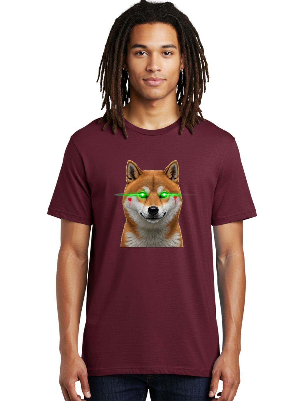 Doge-Terminator Men'S Graphic Tee, 100% Cotton, Comfortable Casual Summer Wear, Machine Washable, Vintage Camera, Old Camera, Antique Camera, Black Camera, Classic Photography, Photography Equipment, Nostalgic Device, Film Camera, Camera Art Bao362
